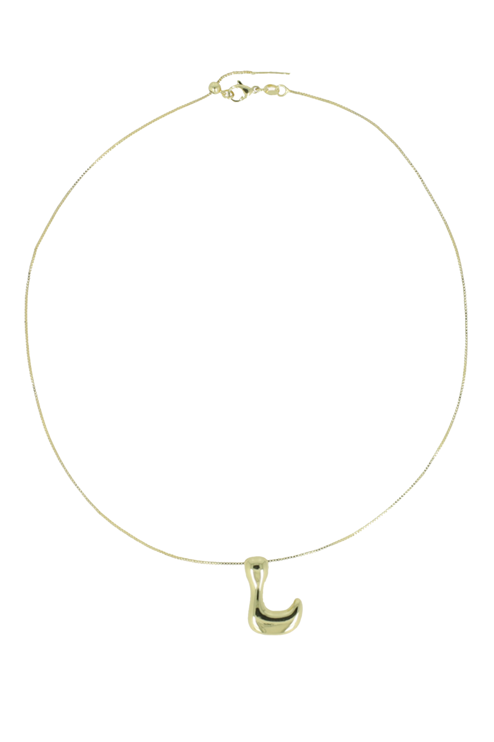 Lott Gioielli Cartoon Letter L Goud-1 1