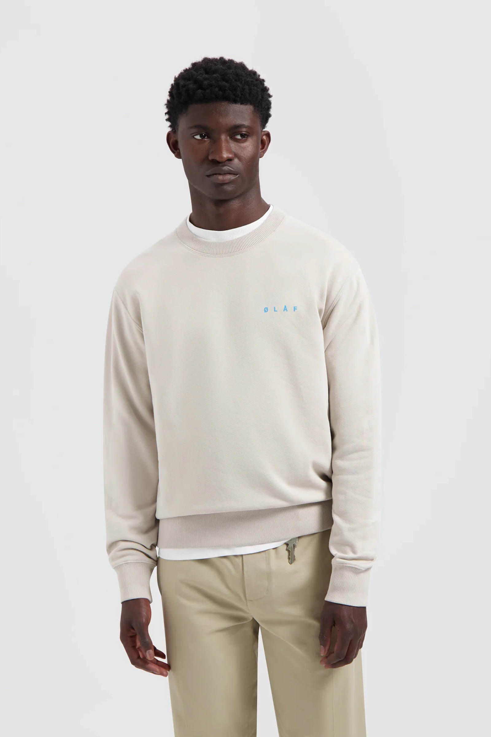 Heren sweater grijs