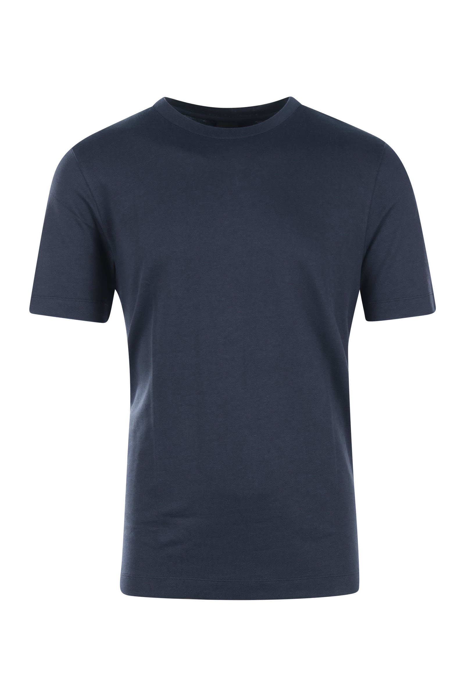 Heren t-shirt kortemouw blauw