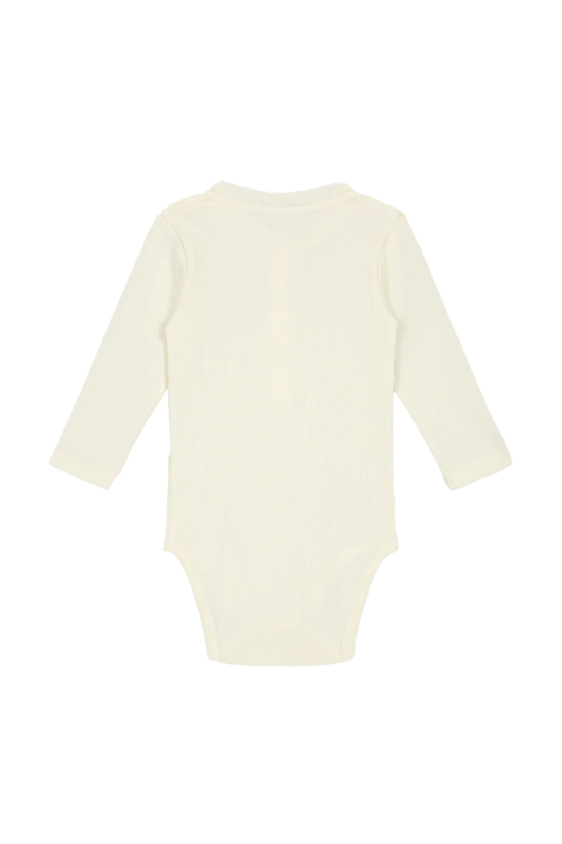 Baby romper lange mouw ecru