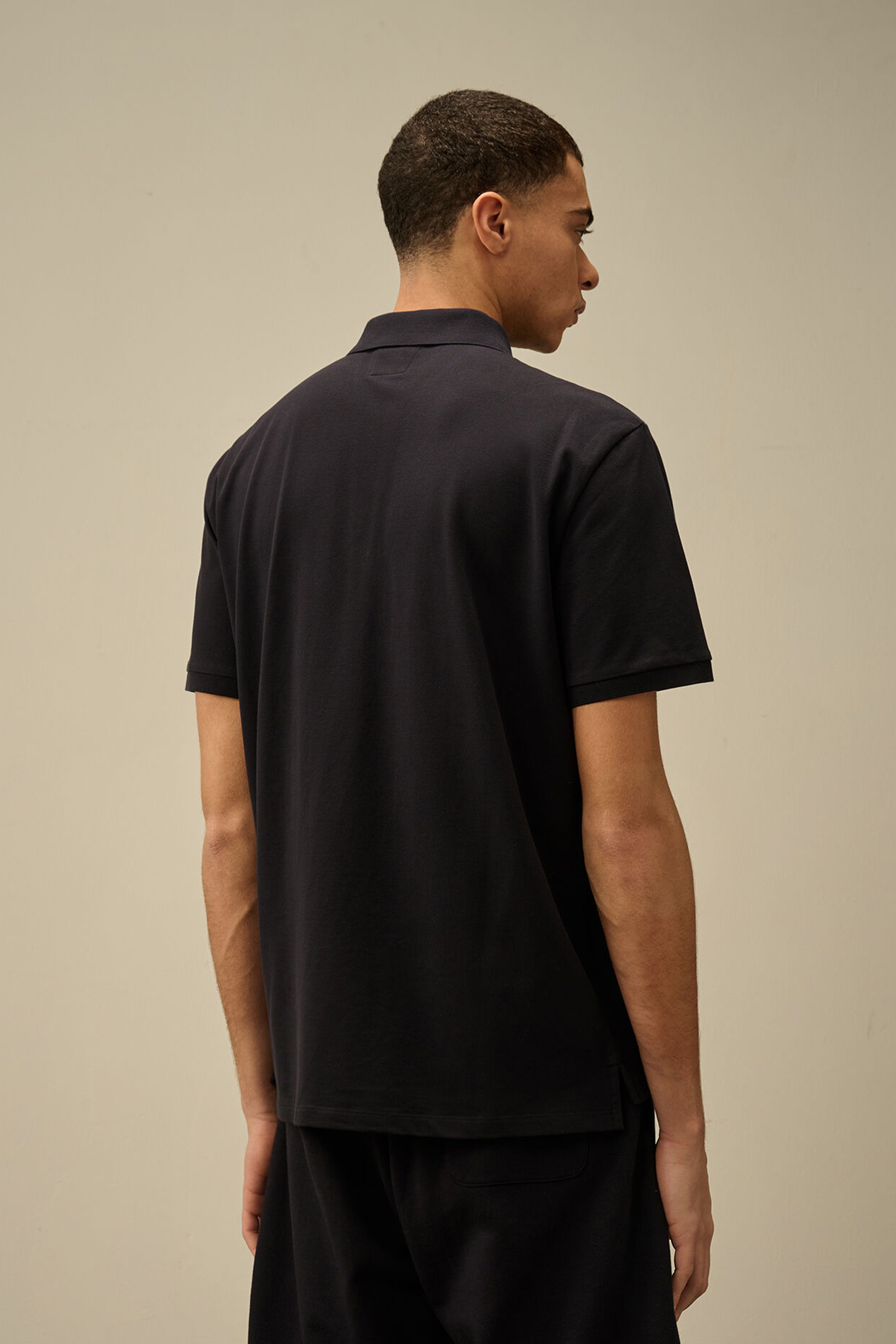 C.P. Company Stretch Piquet Blauw-1 3