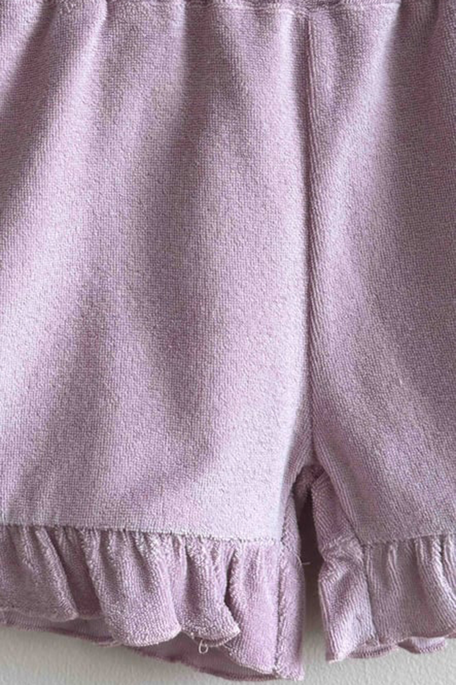 Meisjes short paars