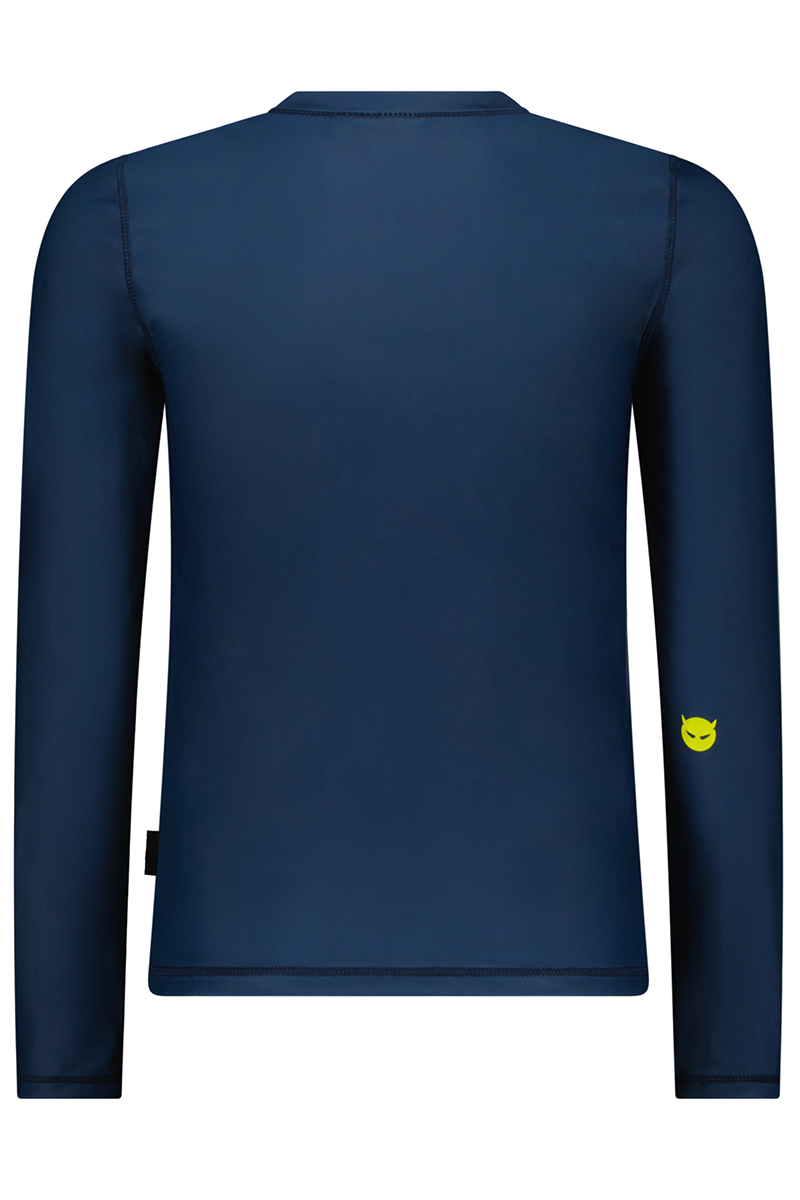 Bad/beach jongens shirt blauw