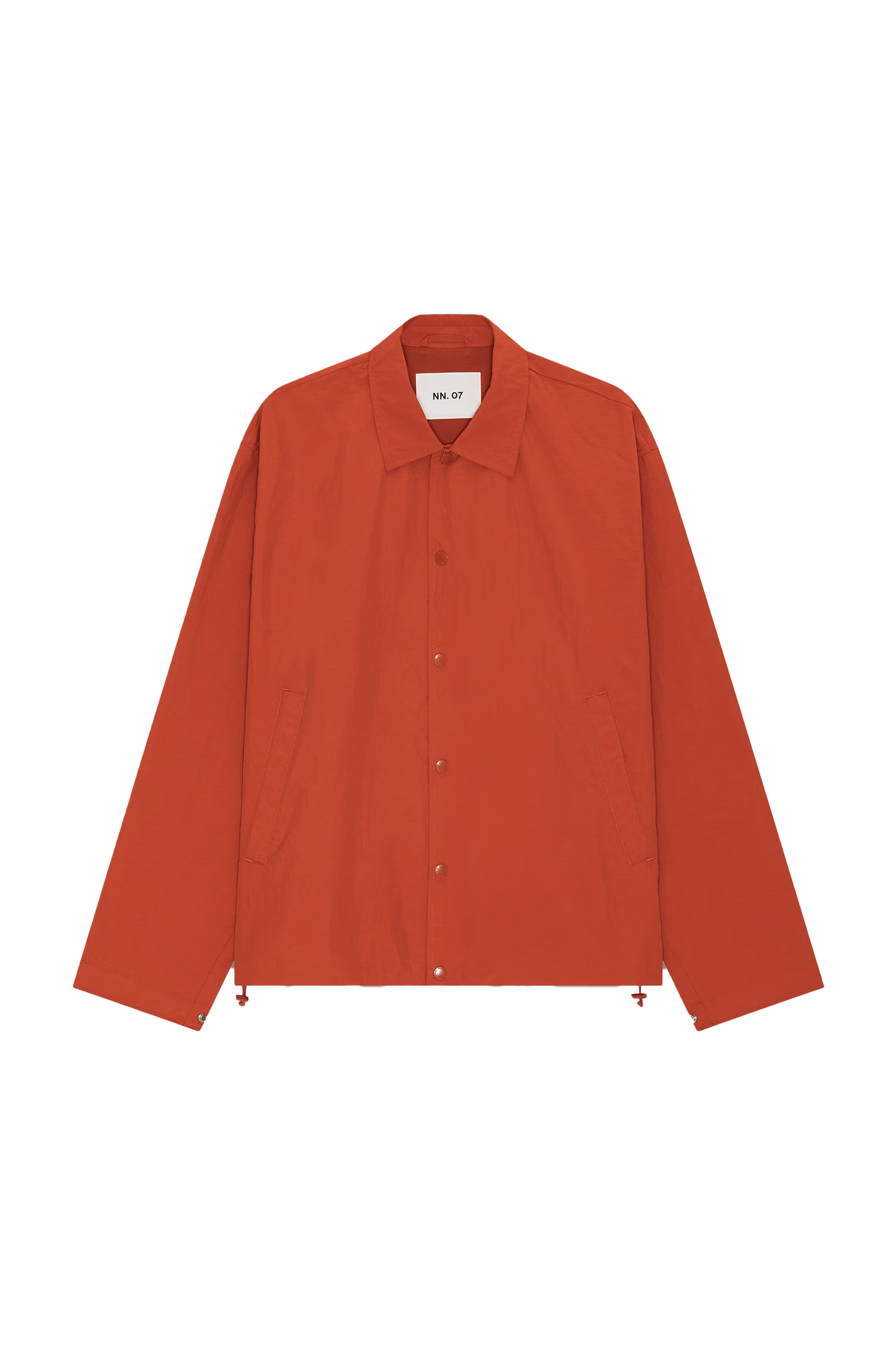 Heren overshirt oranje