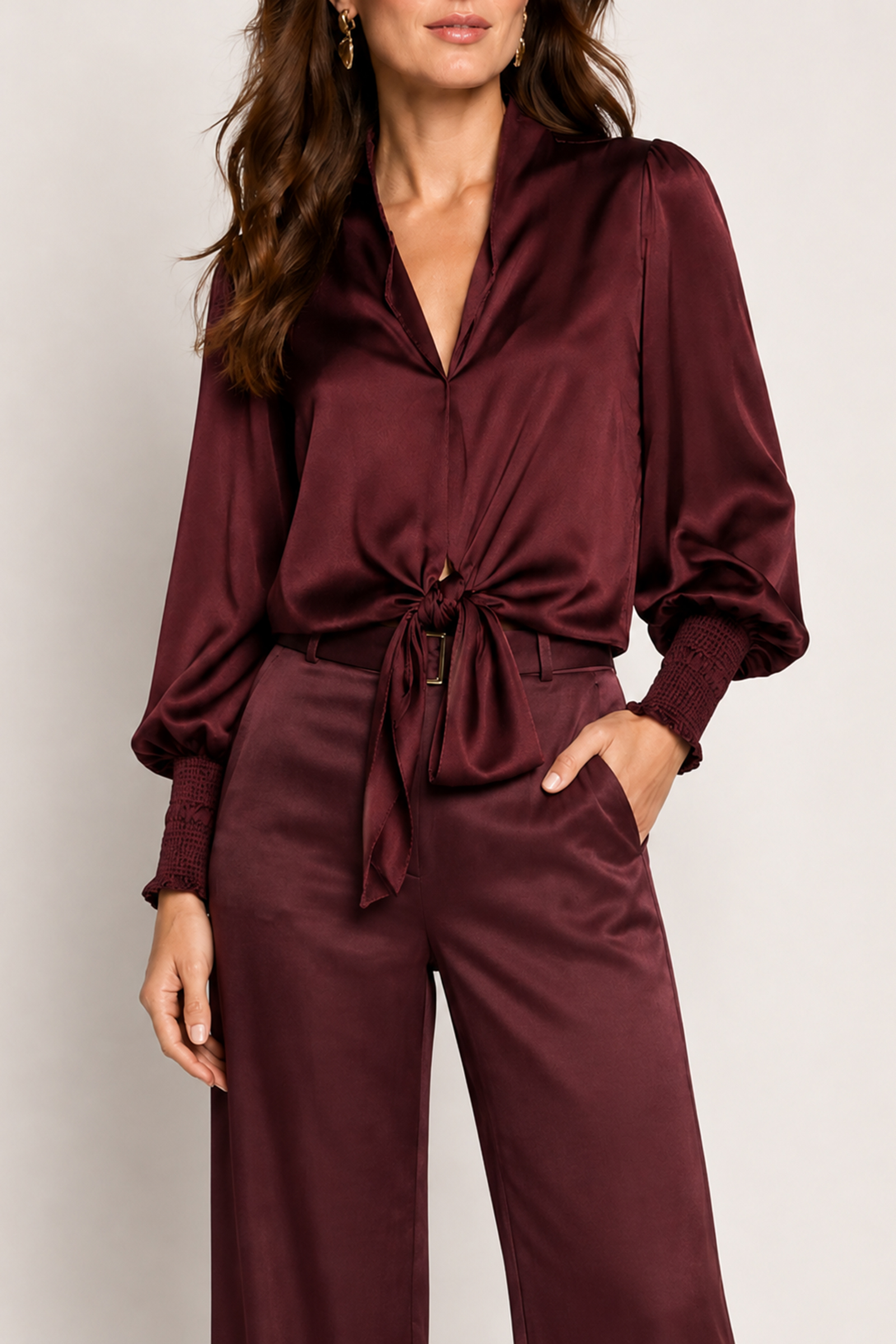 Dames top rood