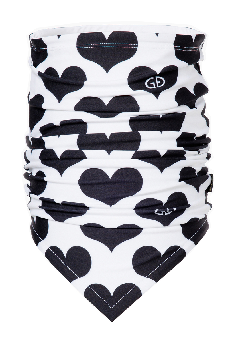 Wintersport losse kol wit