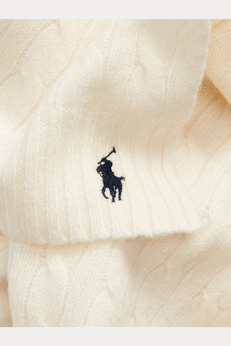 Polo Ralph Lauren Dames sjaal Ecru-1 2