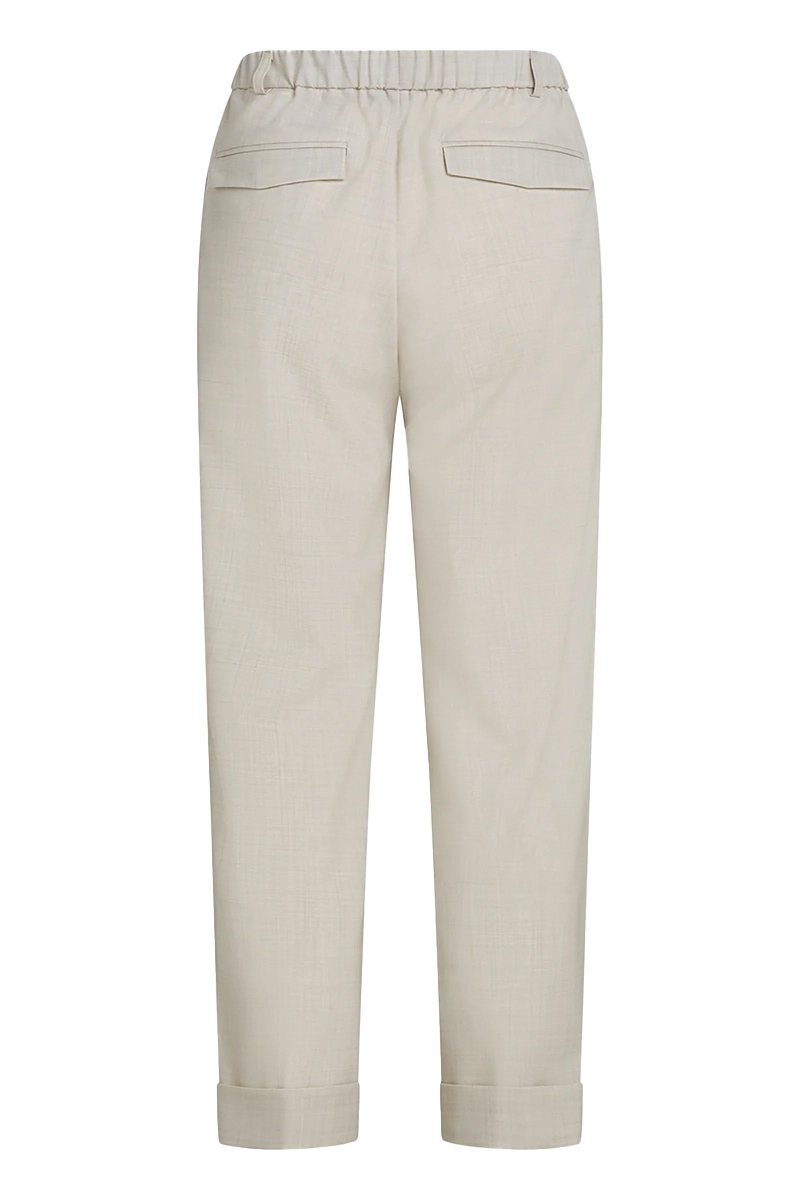 Dames broek ecru