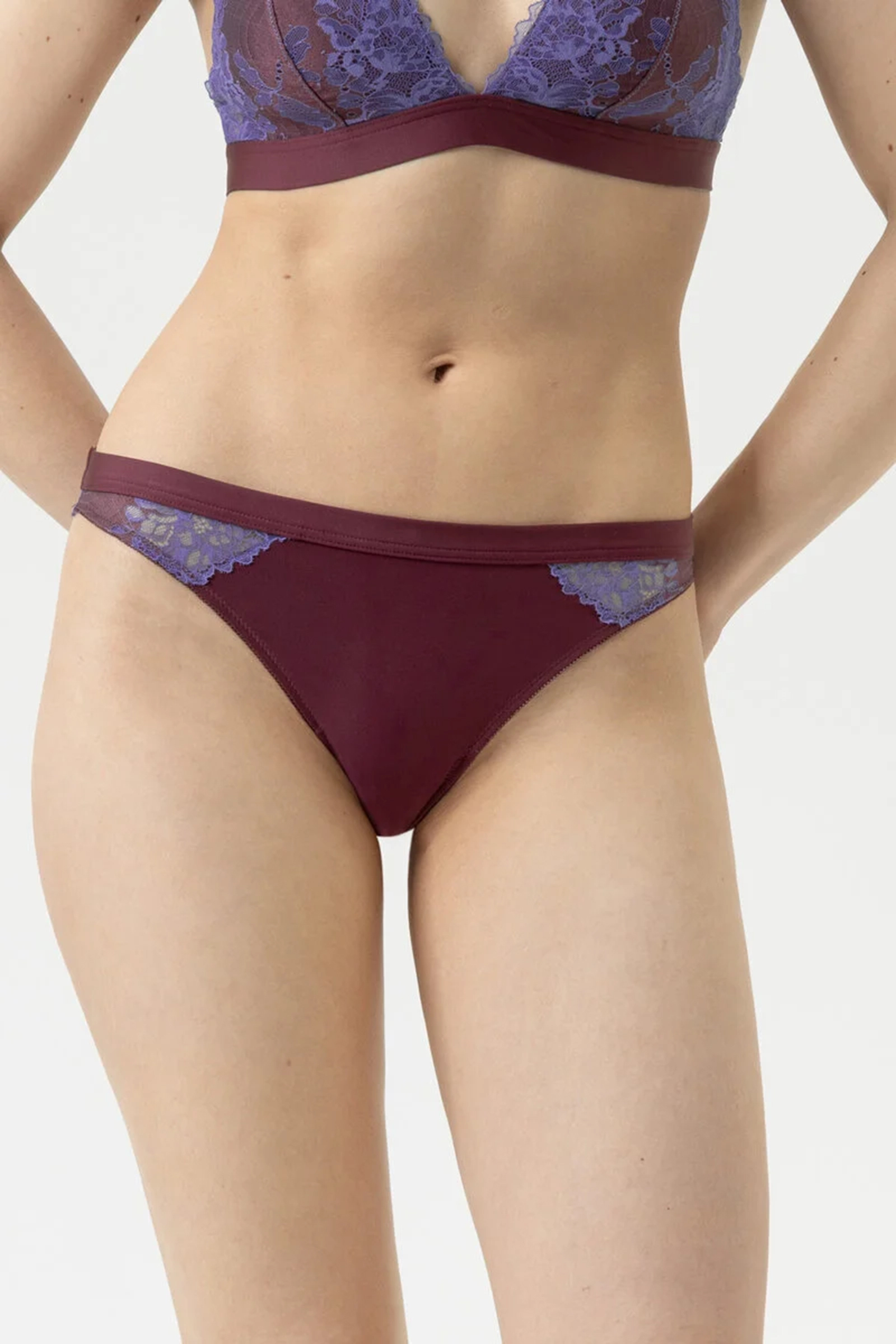 Lingerie dames slip blauw