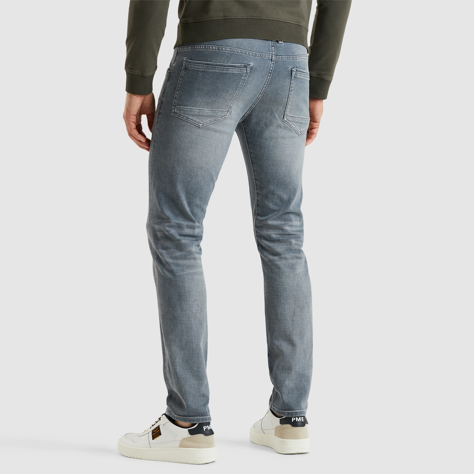 Heren pantalon grijs