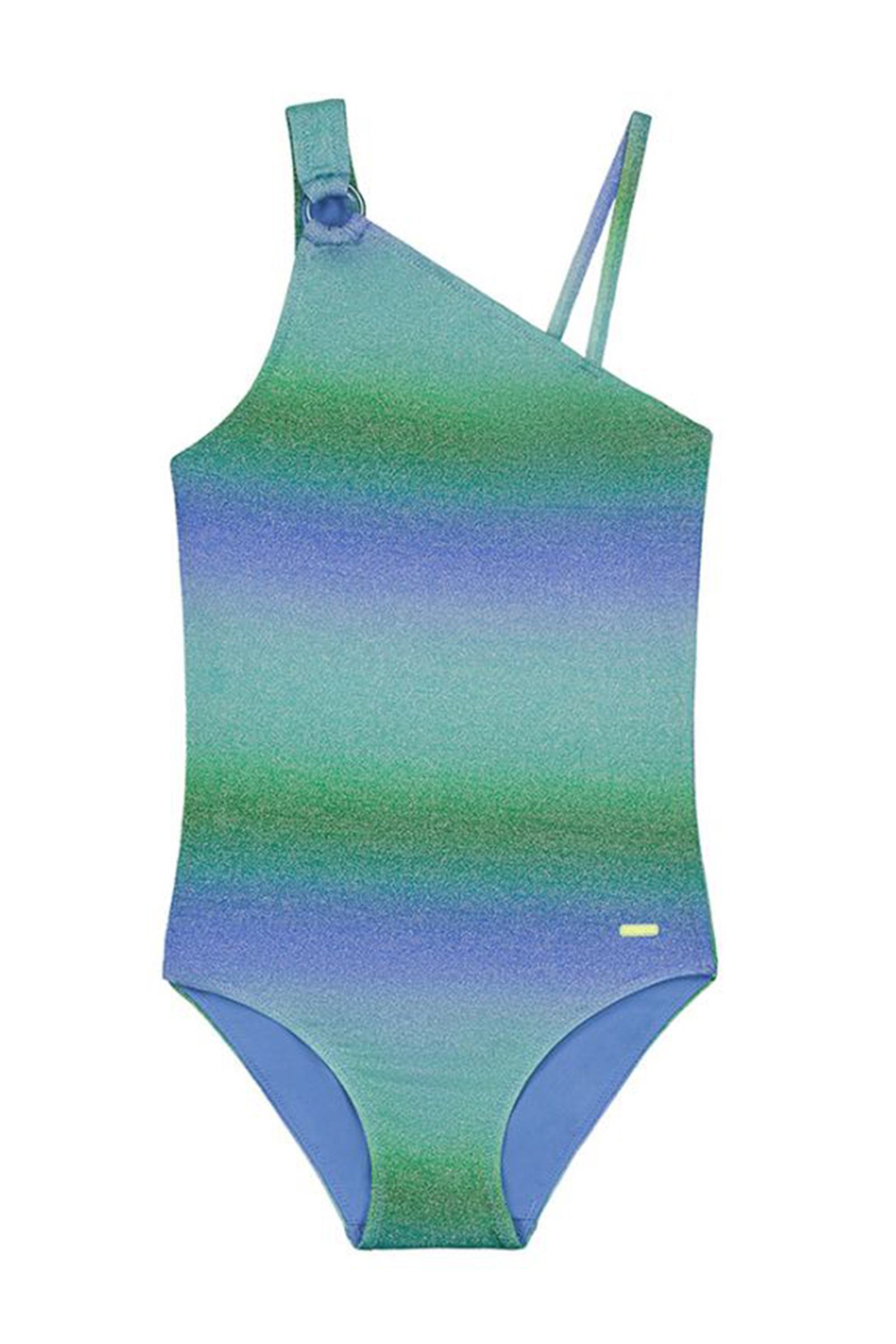 Bad/beach meisjes badpak mode groen