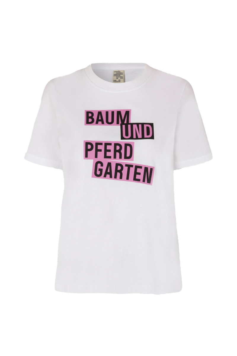 Dames t-shirt korte mouw wit
