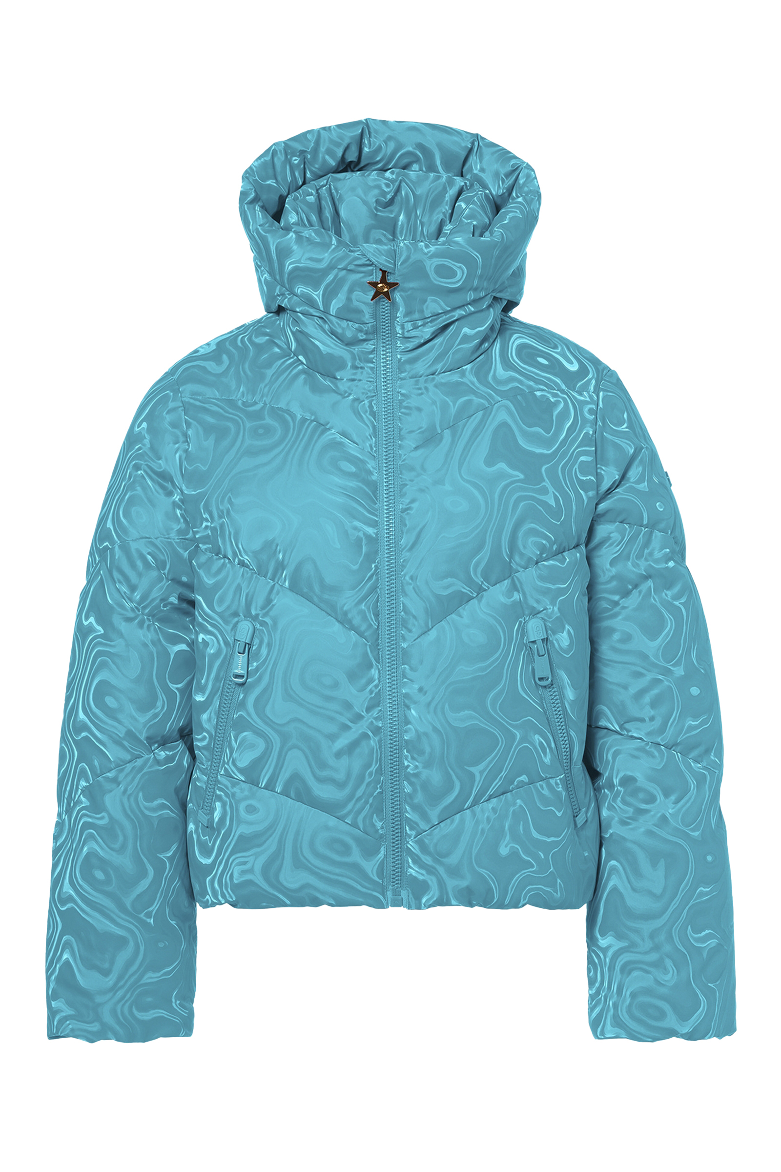 Wintersport dames jack groen