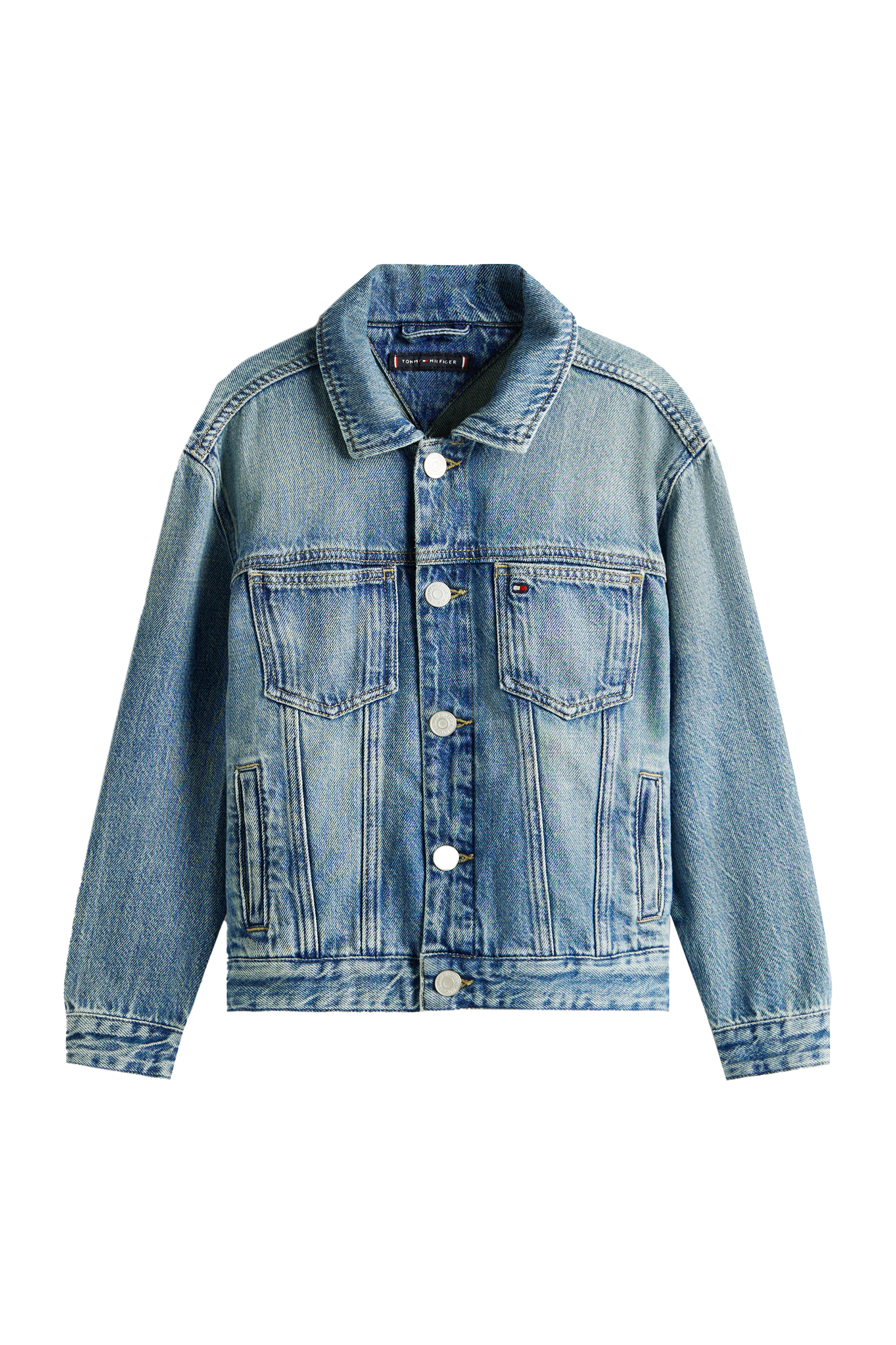 Jongens jeans jack blauw
