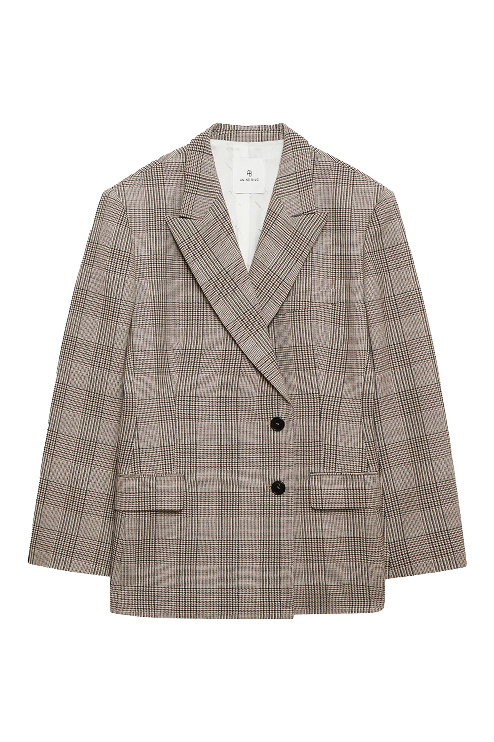 Dames blazer bruin