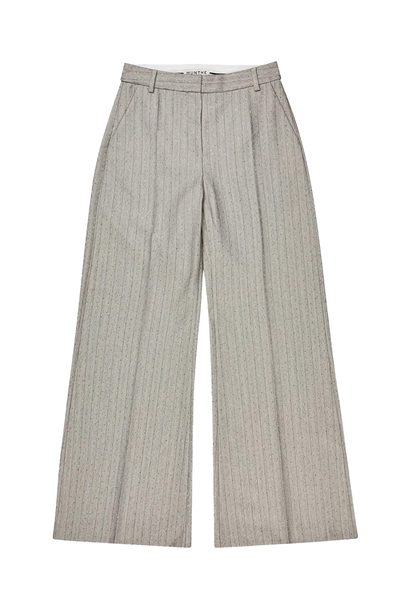 Dames broek grijs