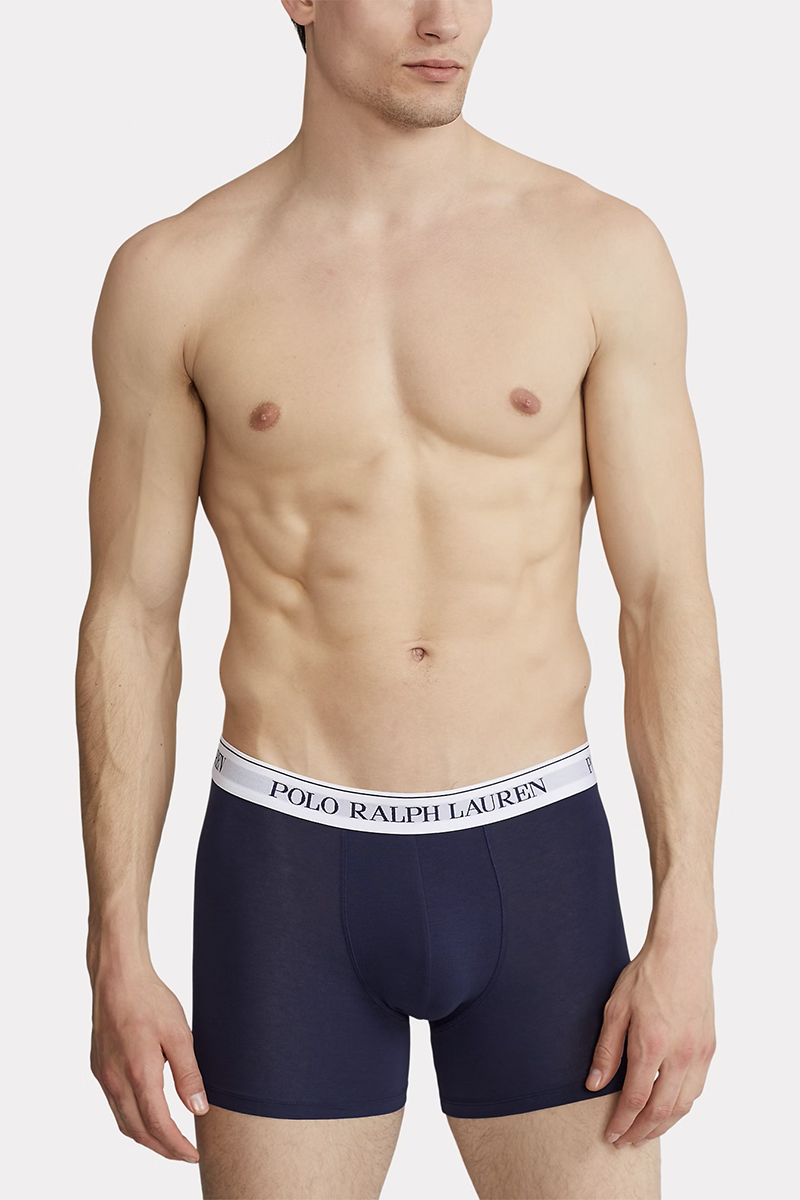Ondergoed heren boxershort blauw