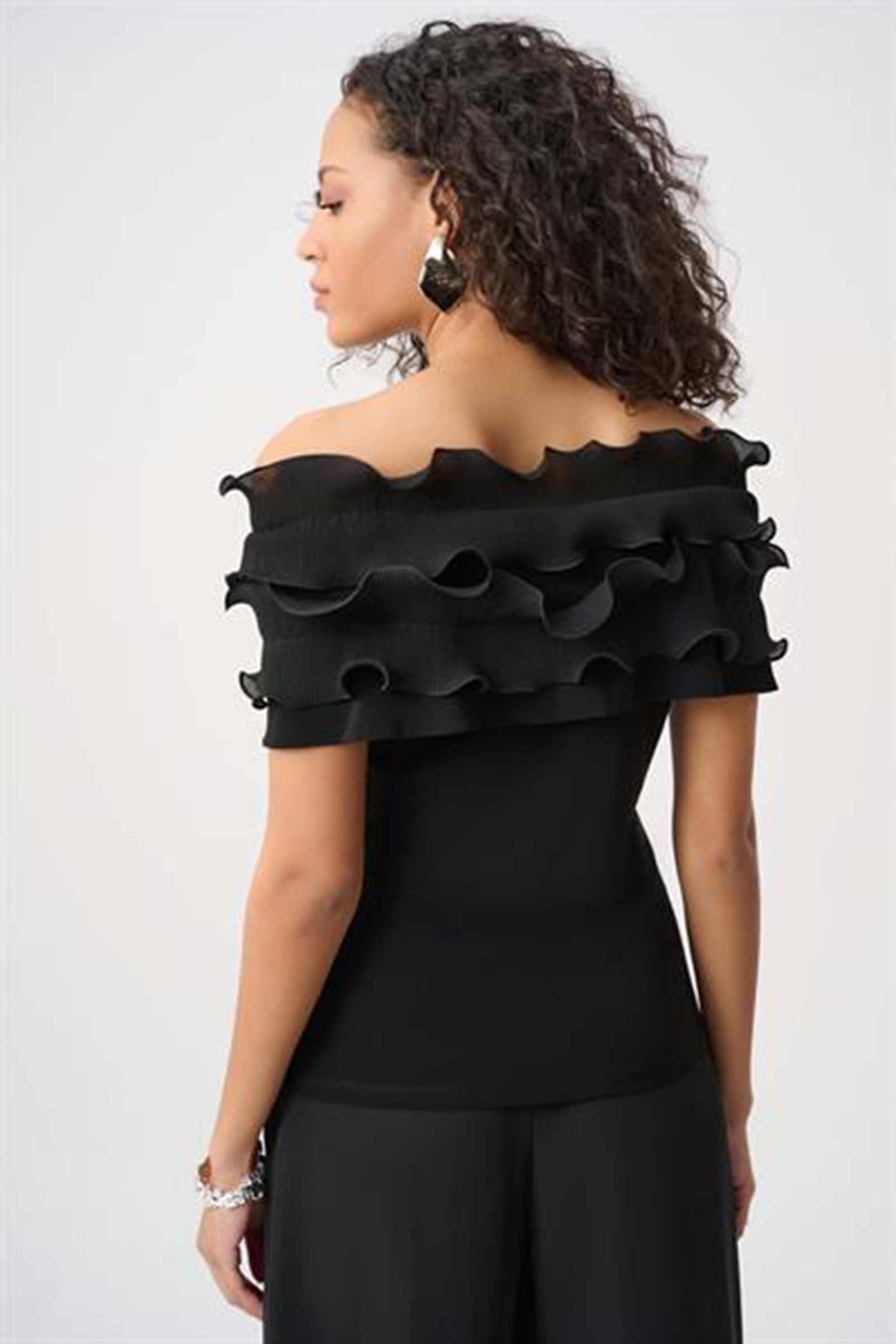 Dames top zwart