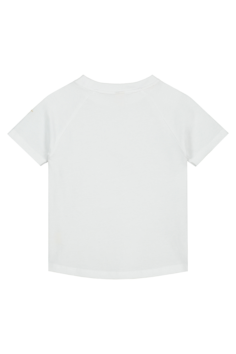 Jongens t-shirt korte mouw wit