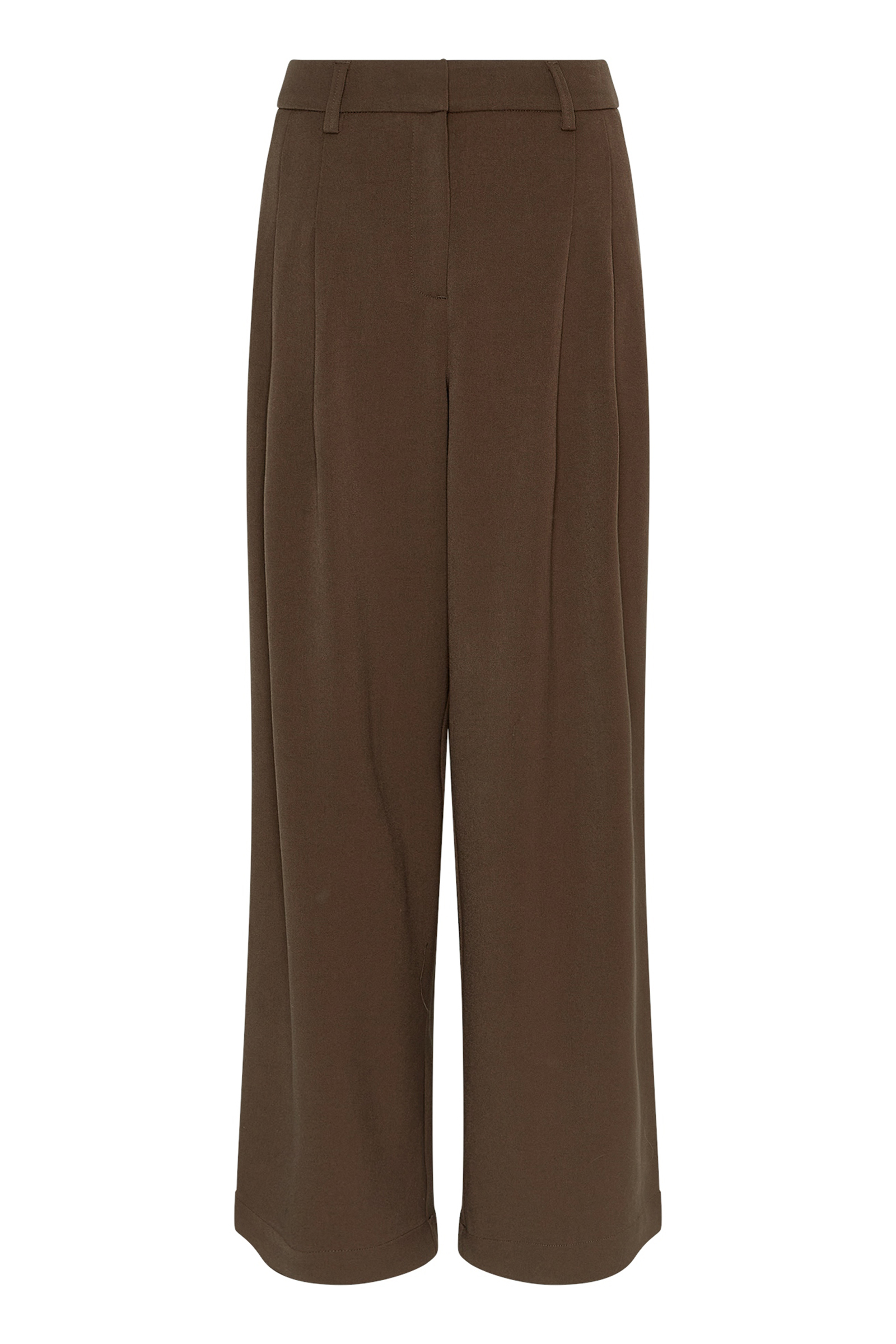 Casual dames short bruin