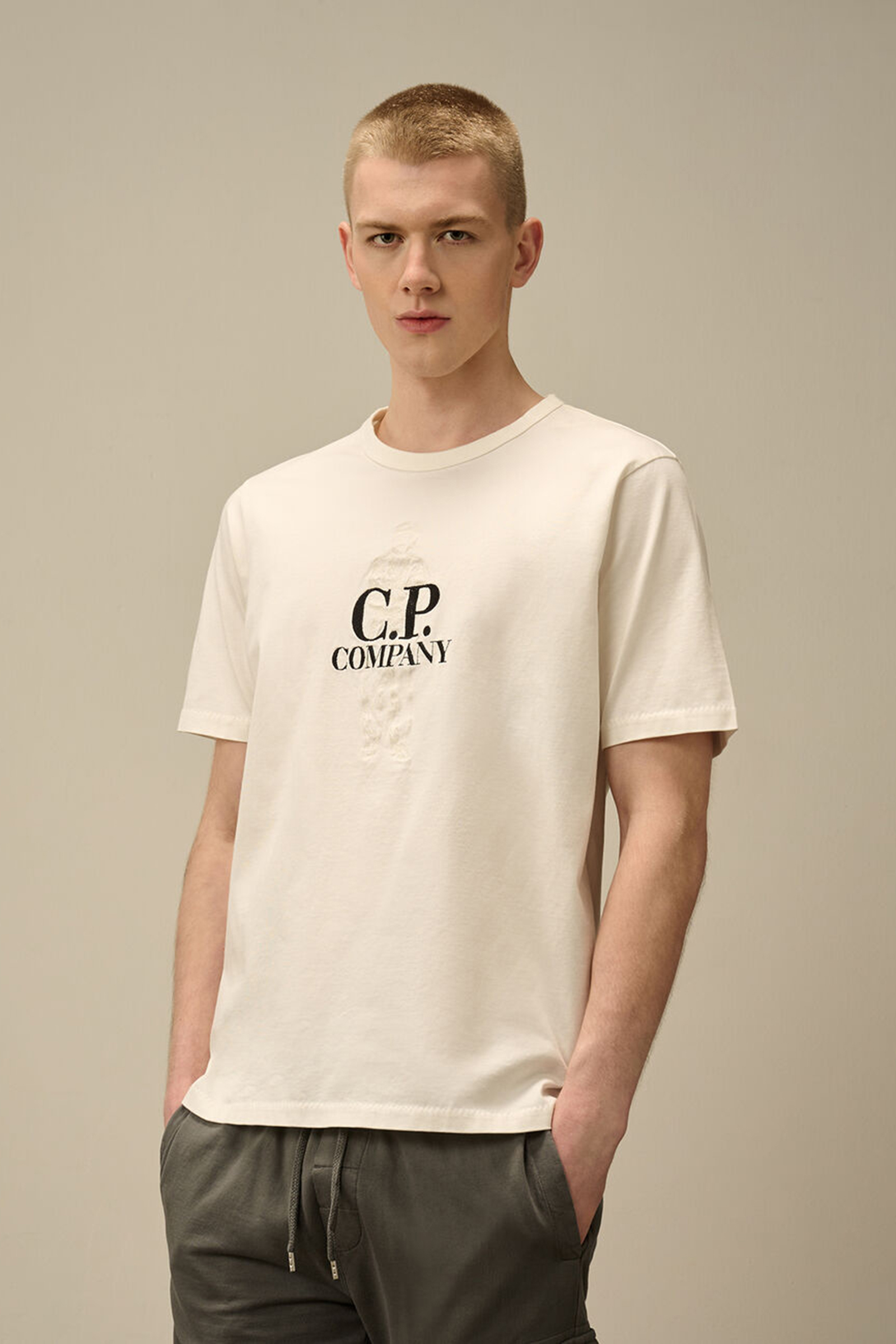 C.P. Company 30/2 Mercerized Jersey Twisted Wit-1 2