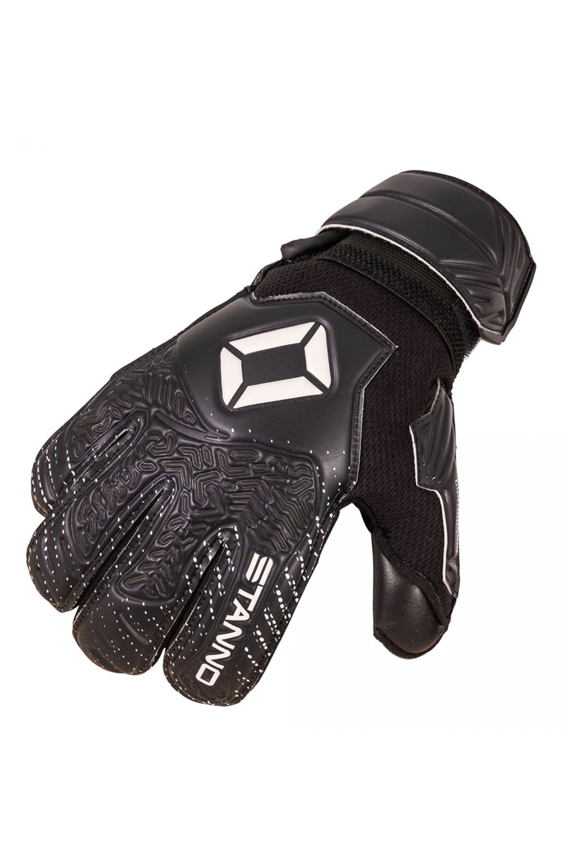 Voetbal keepershandschoenen sr zwart