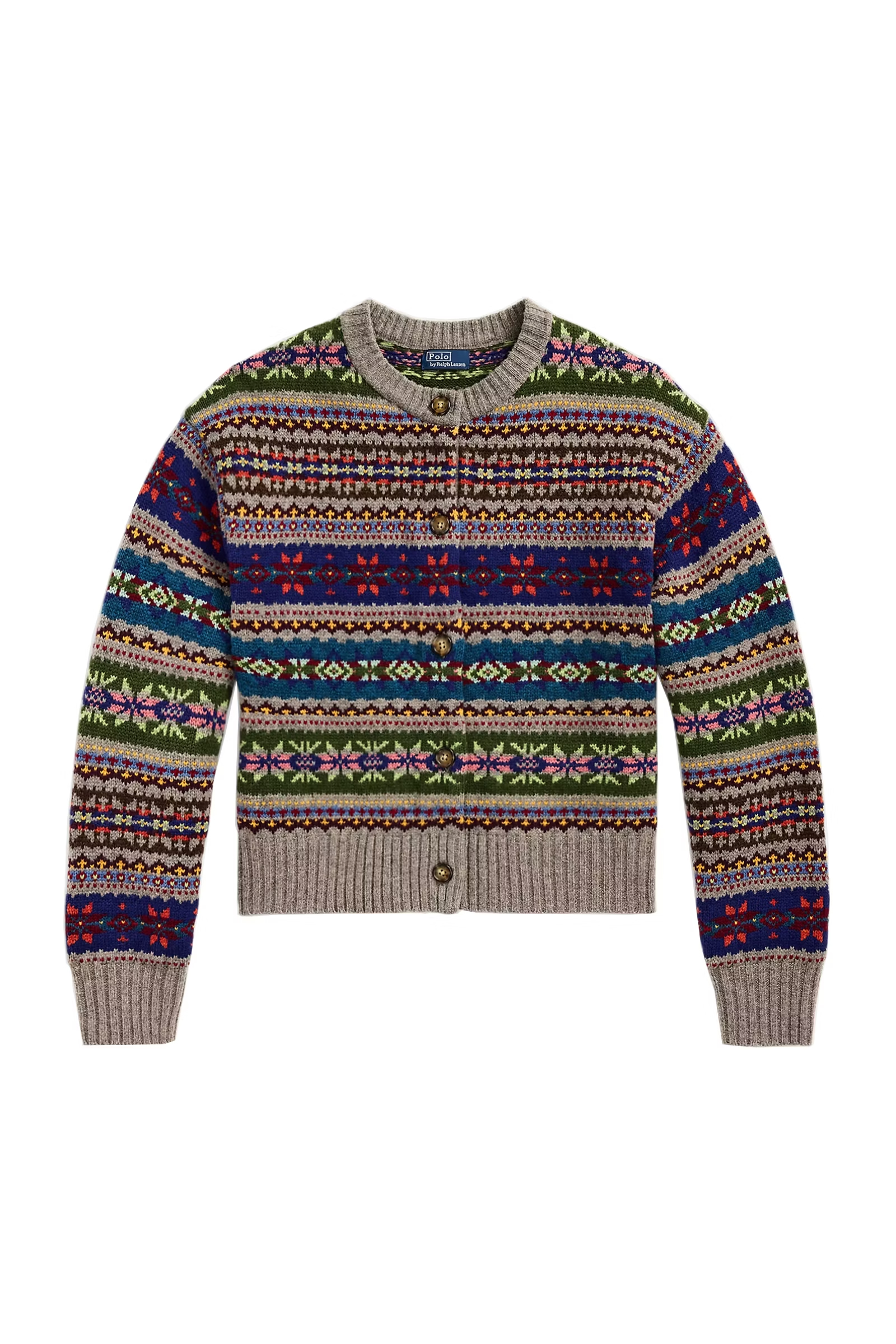 Dames vest bruin