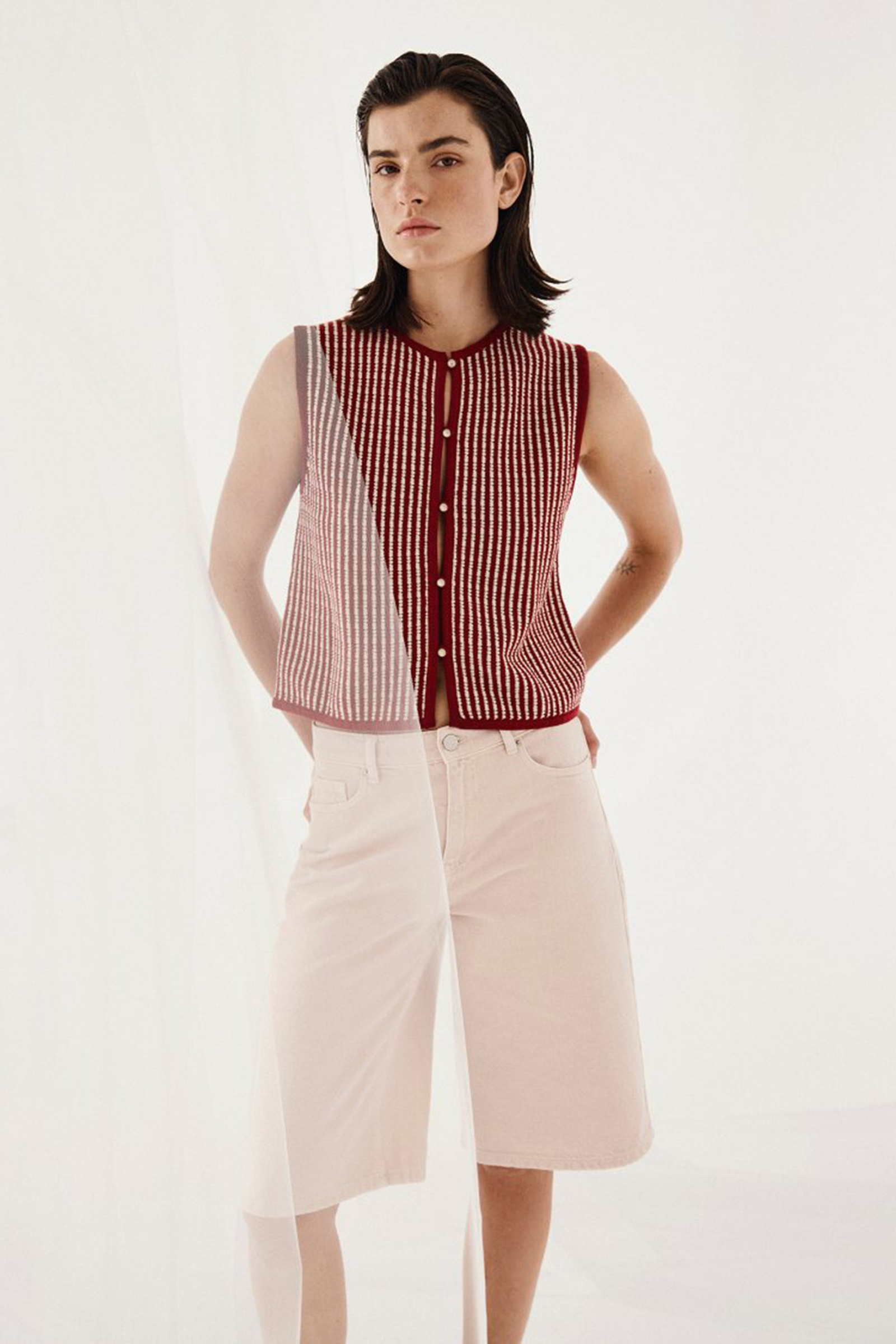 Dames broek rose