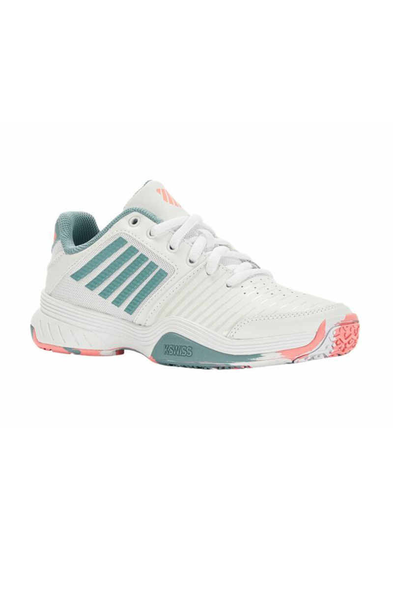 Tennisschoenen omni meisjes wit