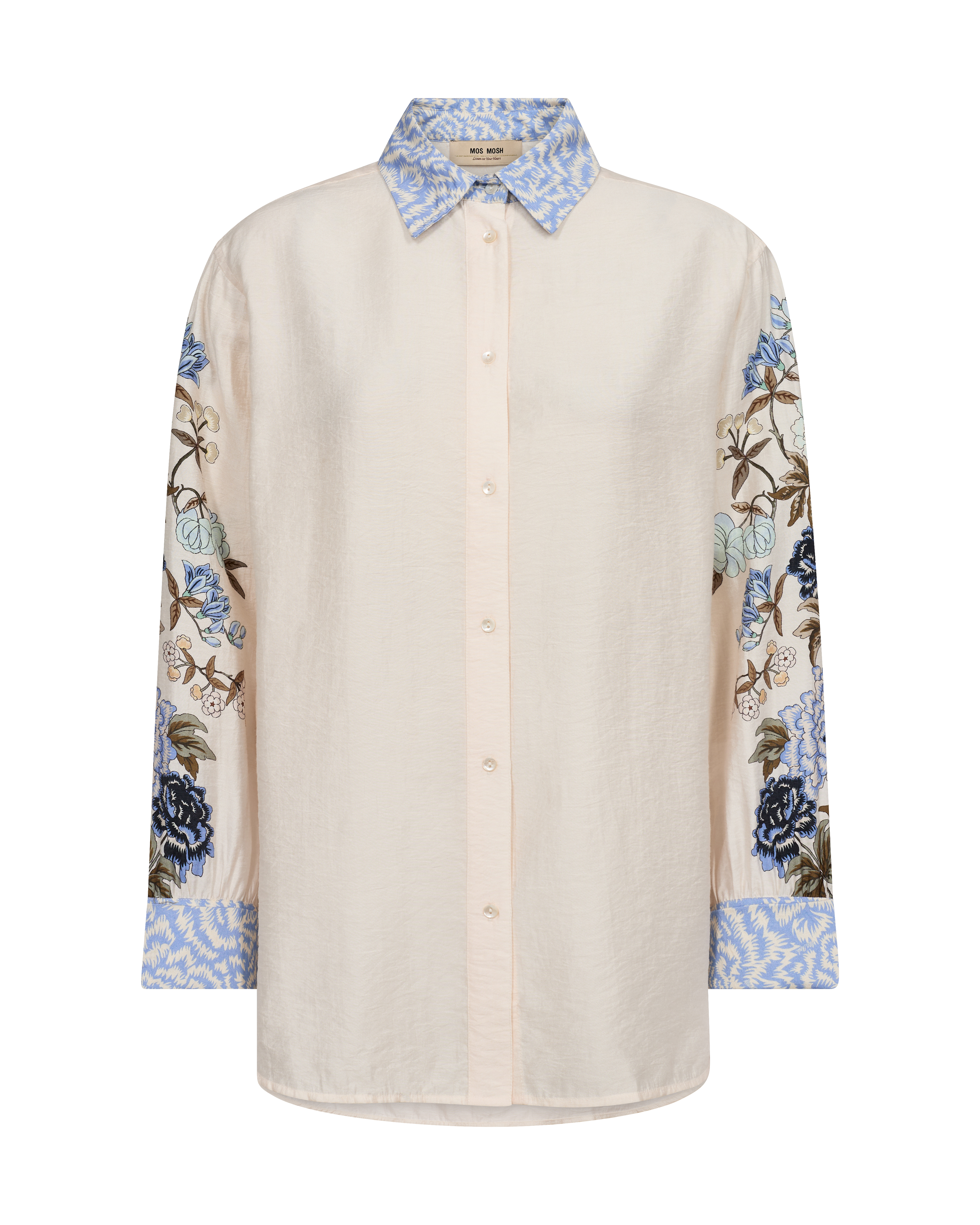 Dames t-shirt korte mouw ecru