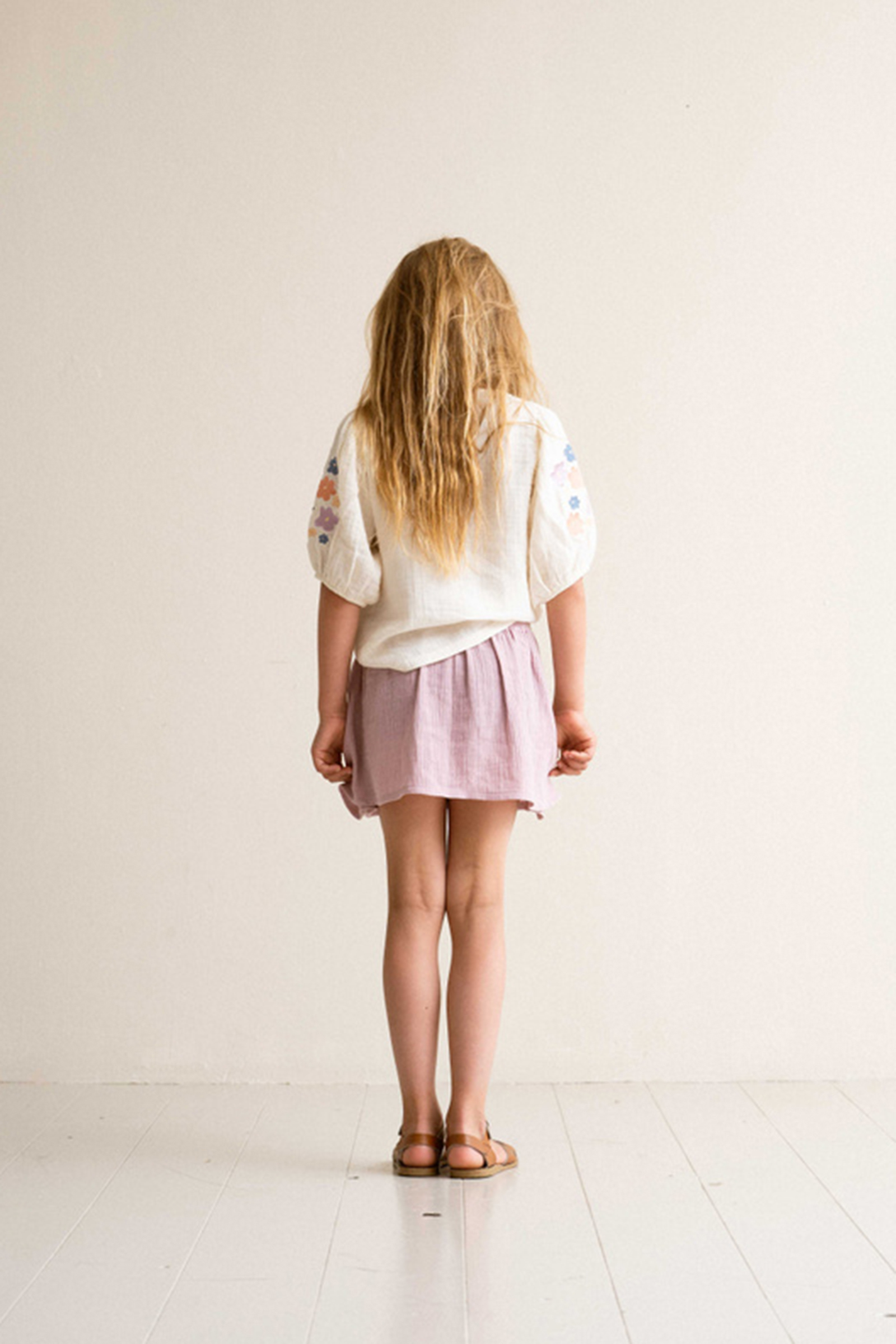 House Of Jamie Smocked skirt Paars-1 3