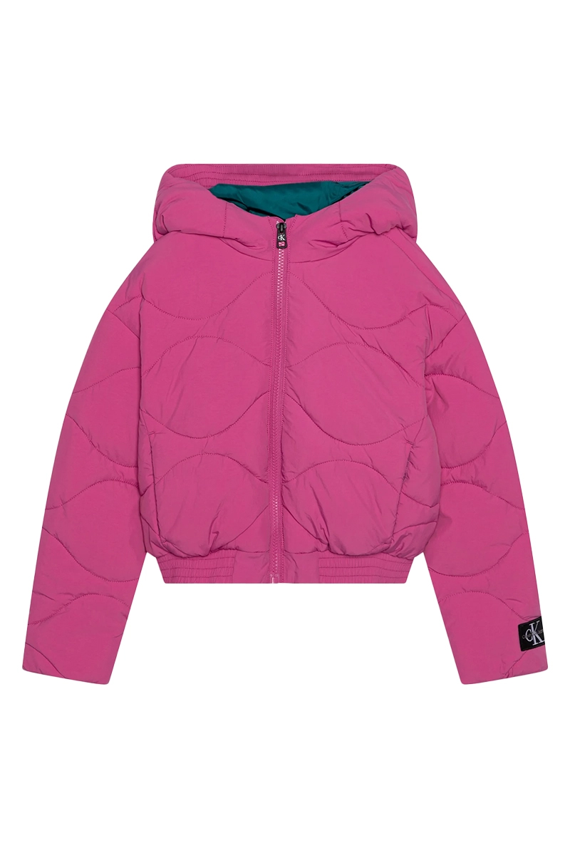 Meisjes jas rose