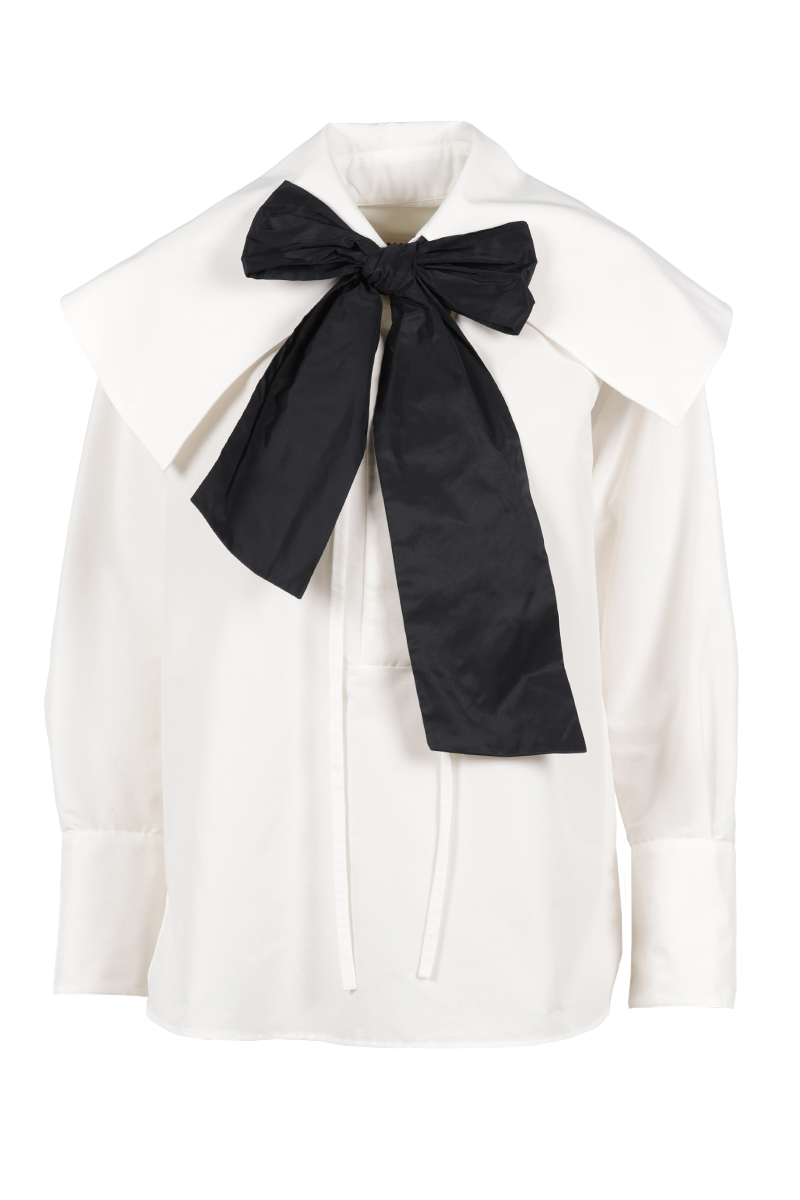 Dames top ecru