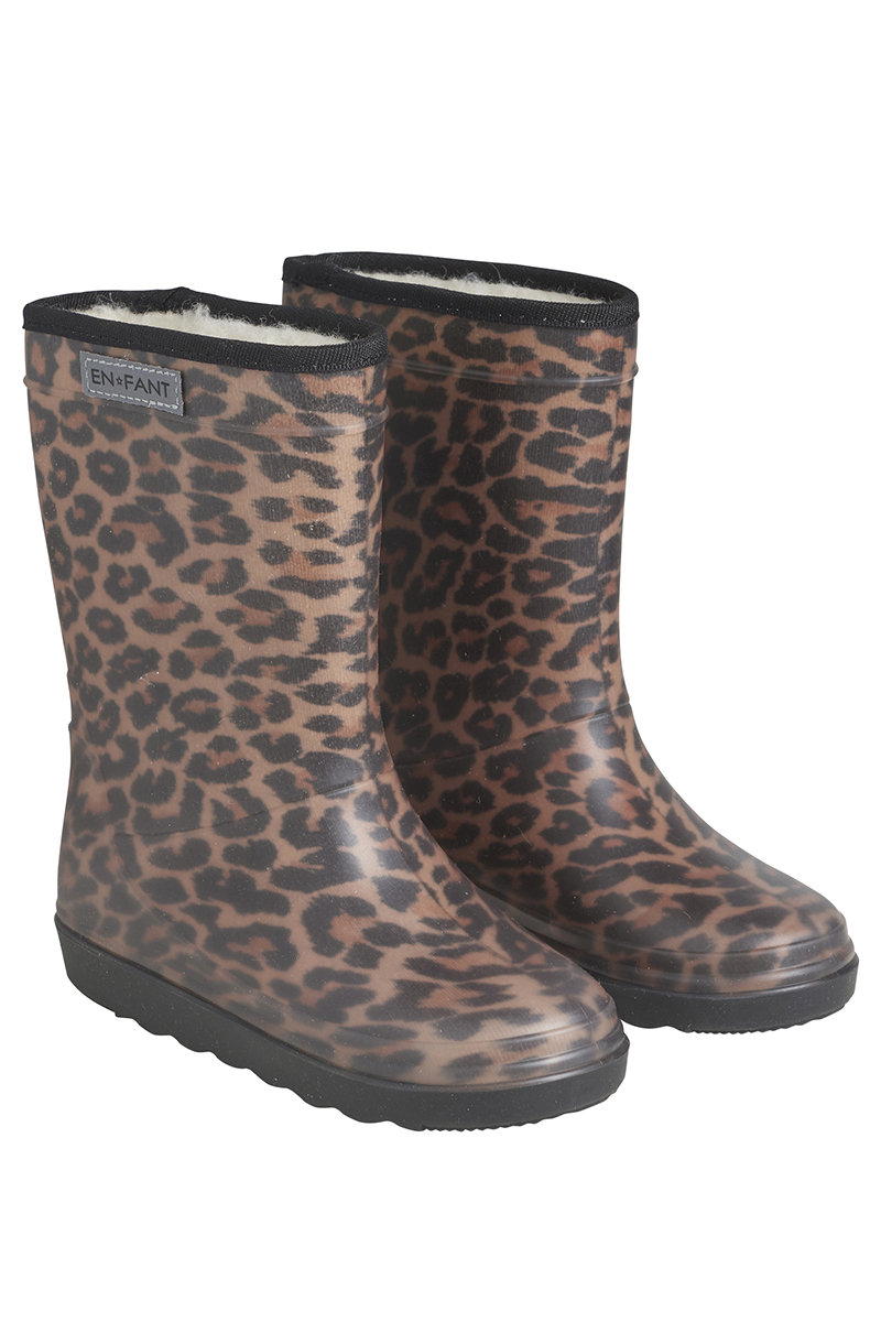 EN FANT Thermo boots print bruin/beige-1 1