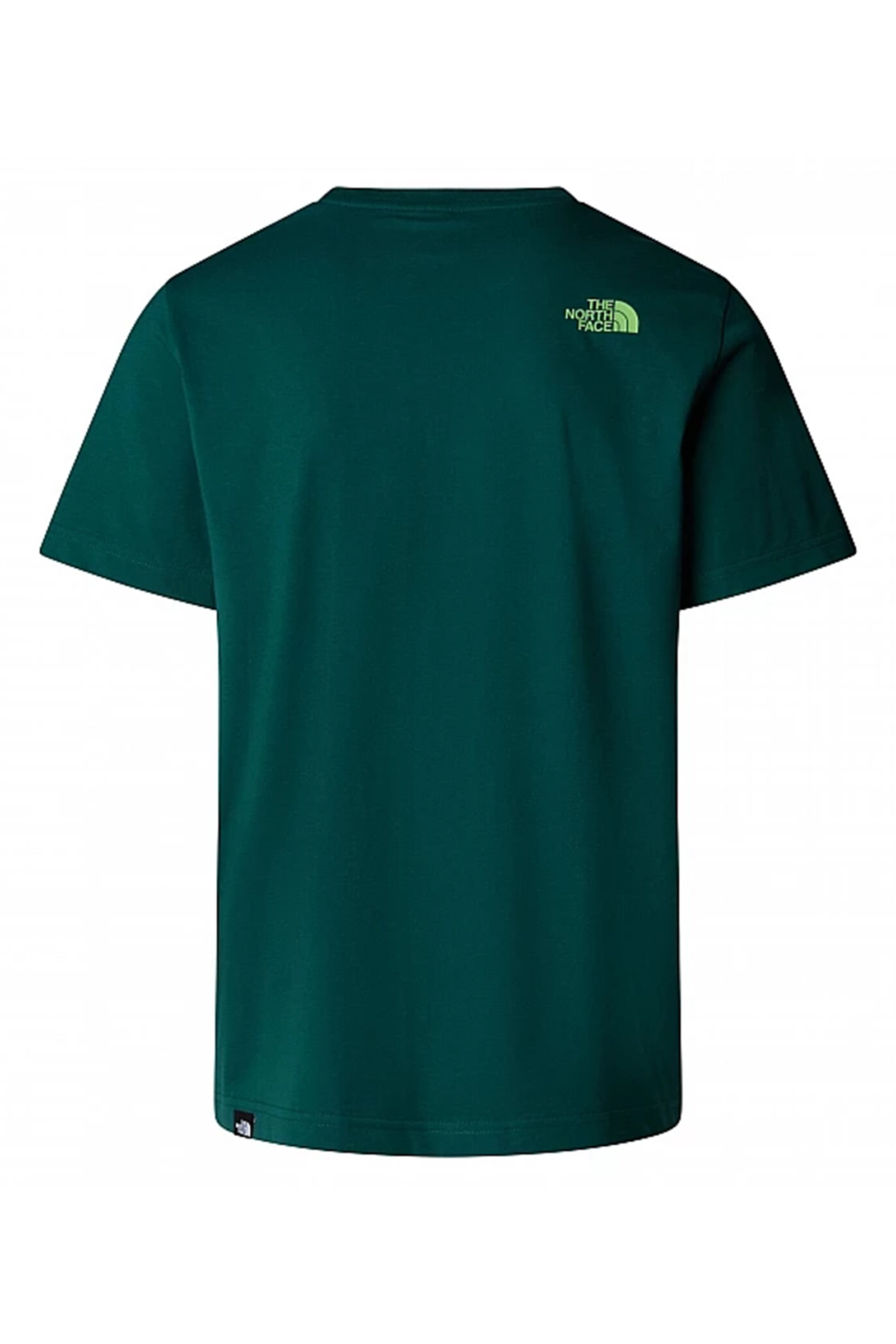 Casual heren t-shirt km groen