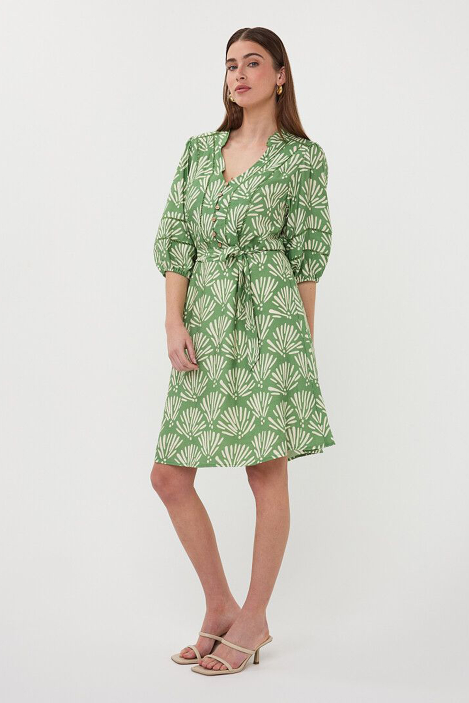 Dames jurk groen