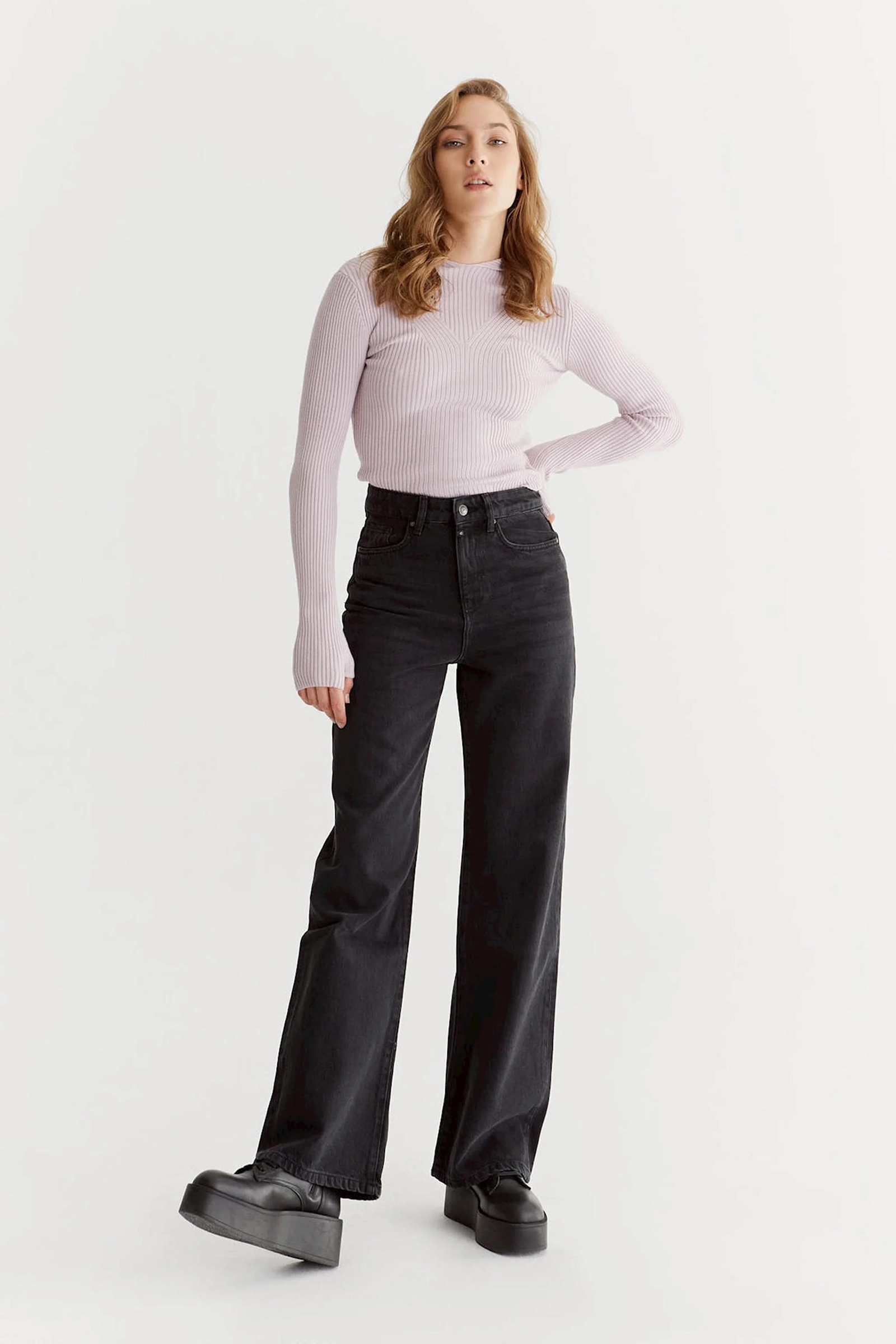 Dames jeans zwart