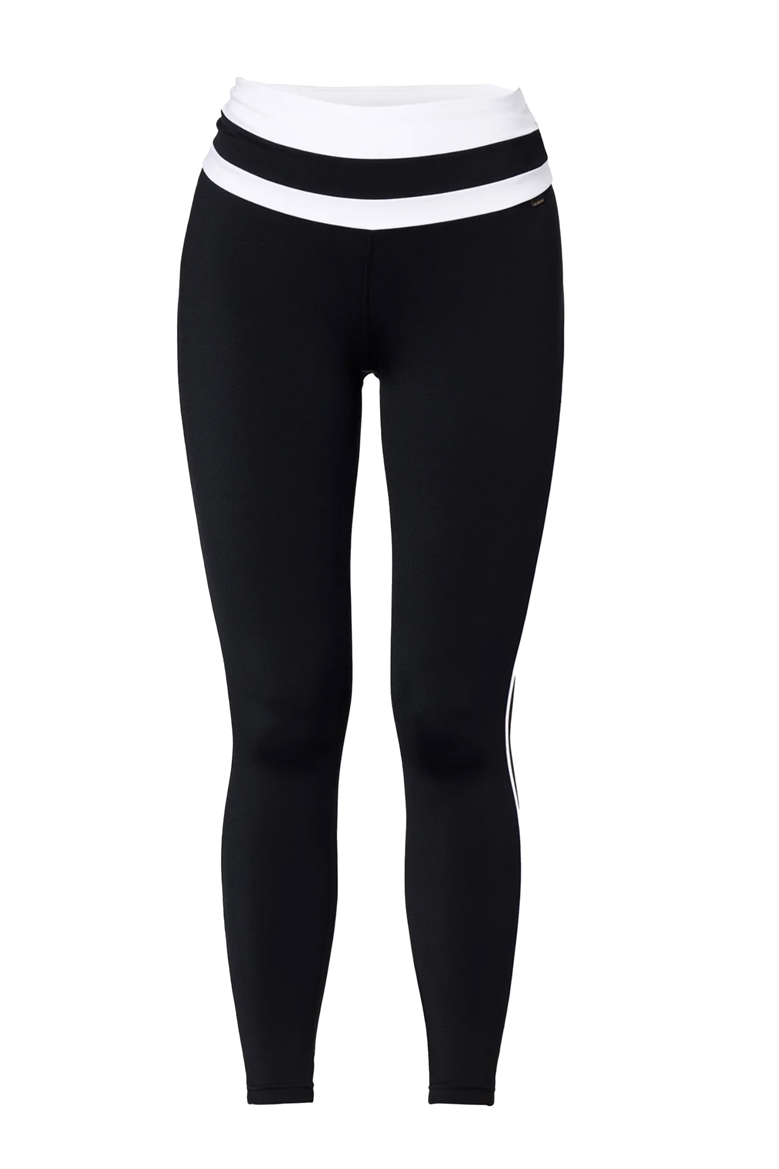 Fitness dames tight lang zwart