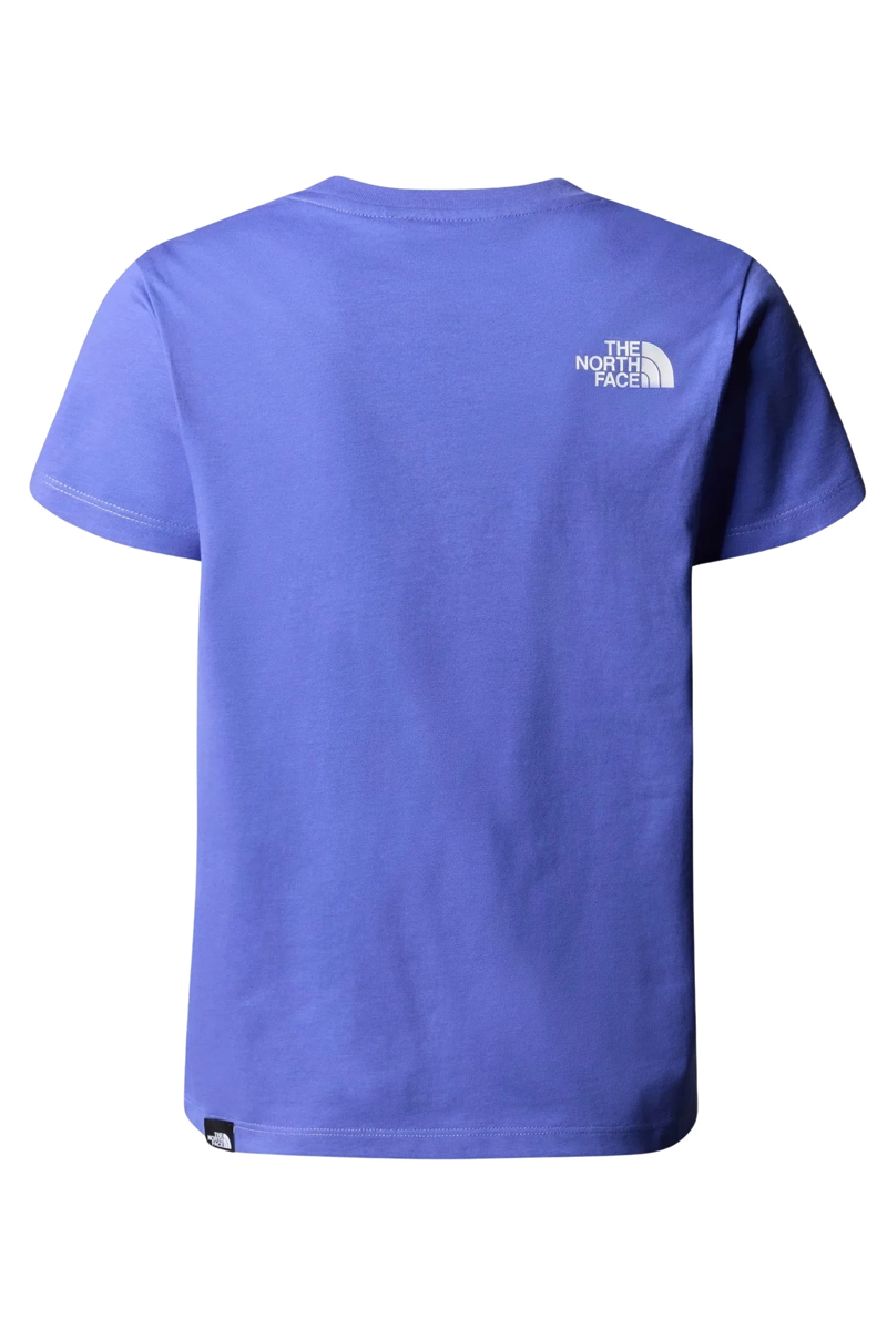 Casual jongens t-shirt km paars