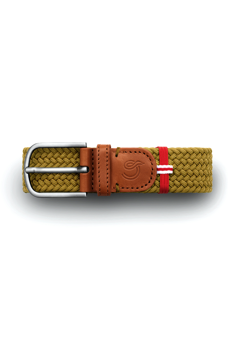 Heren riem groen