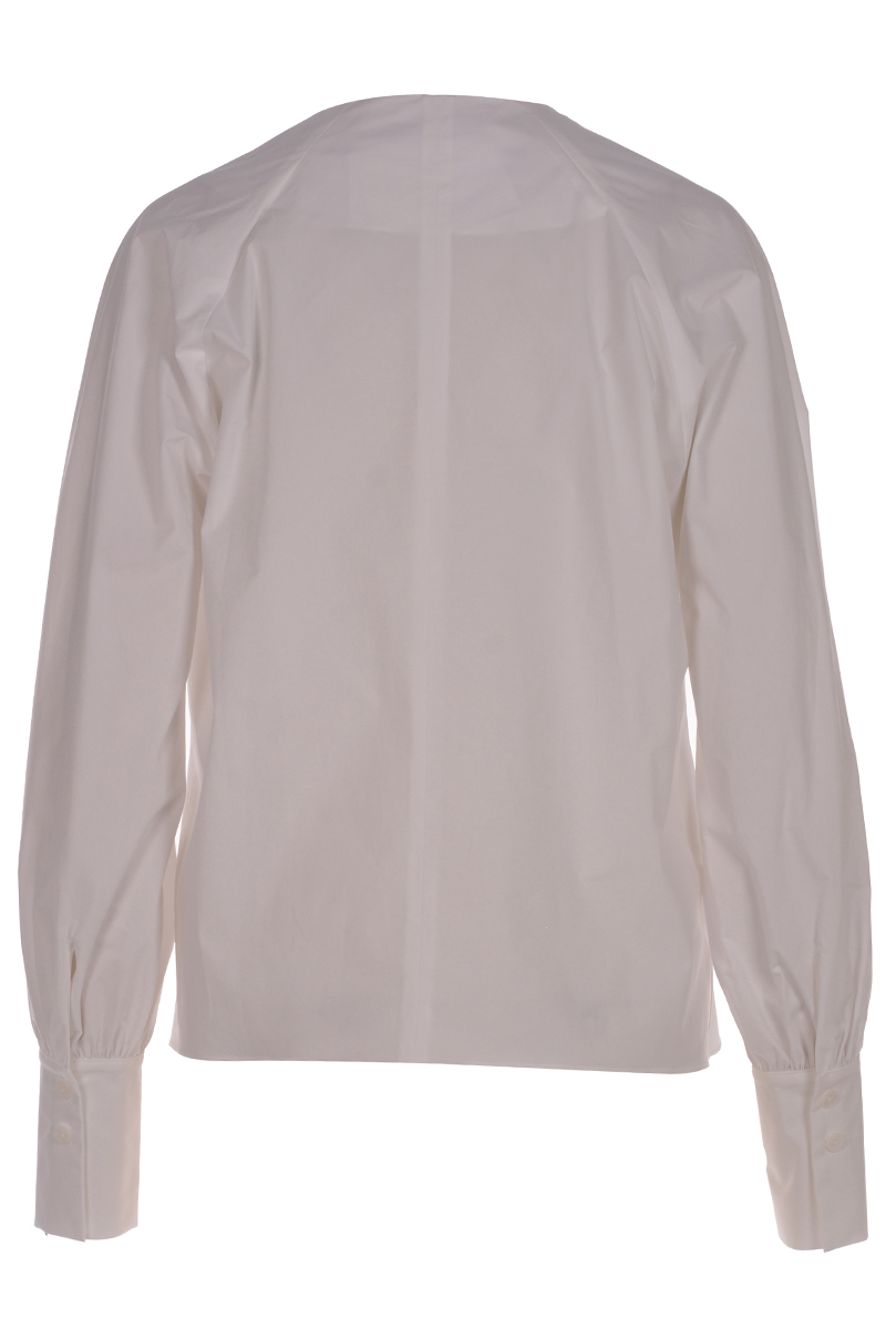 Natan Dames blouse lange mouw Wit-1 2