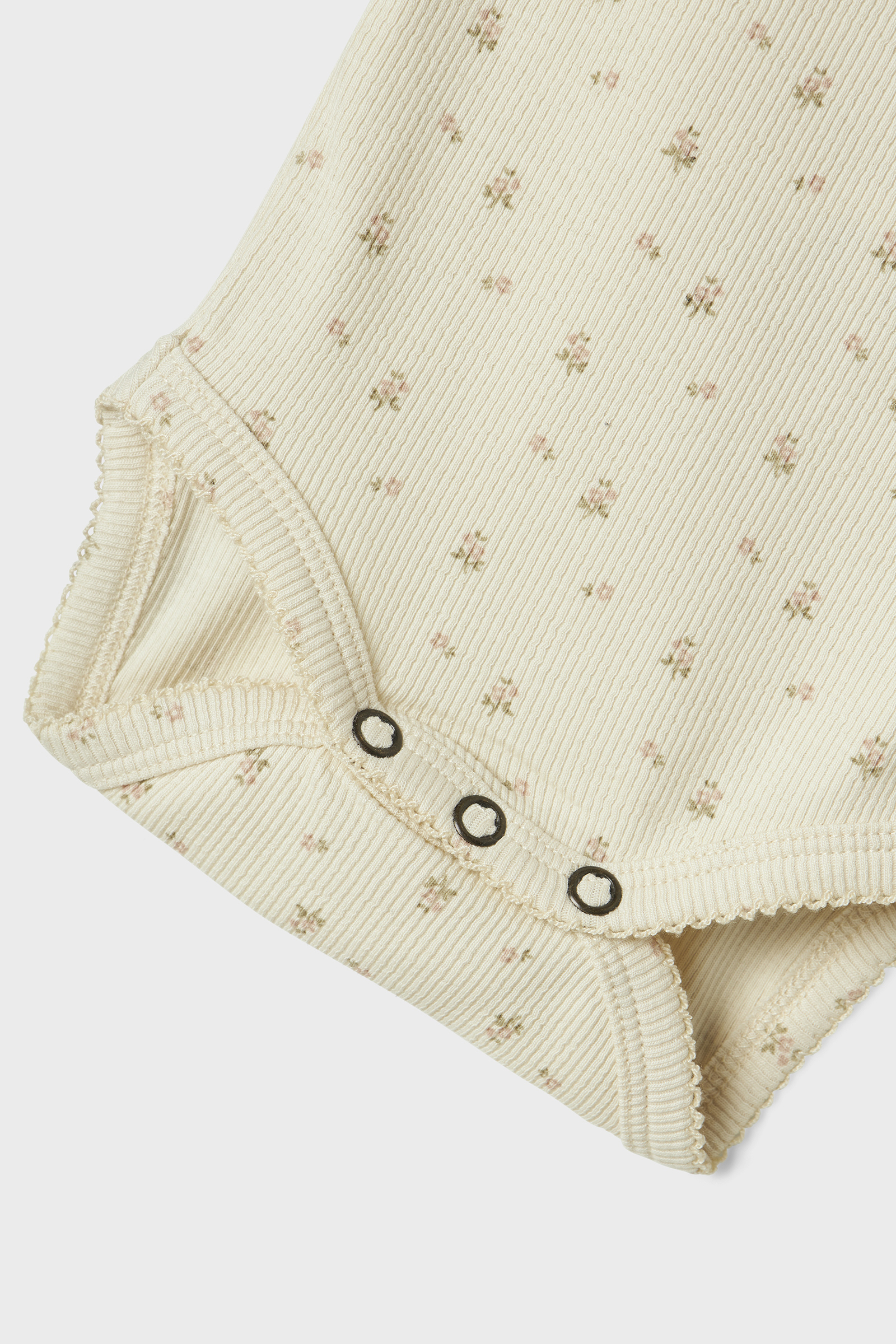 Baby romper lange mouw groen
