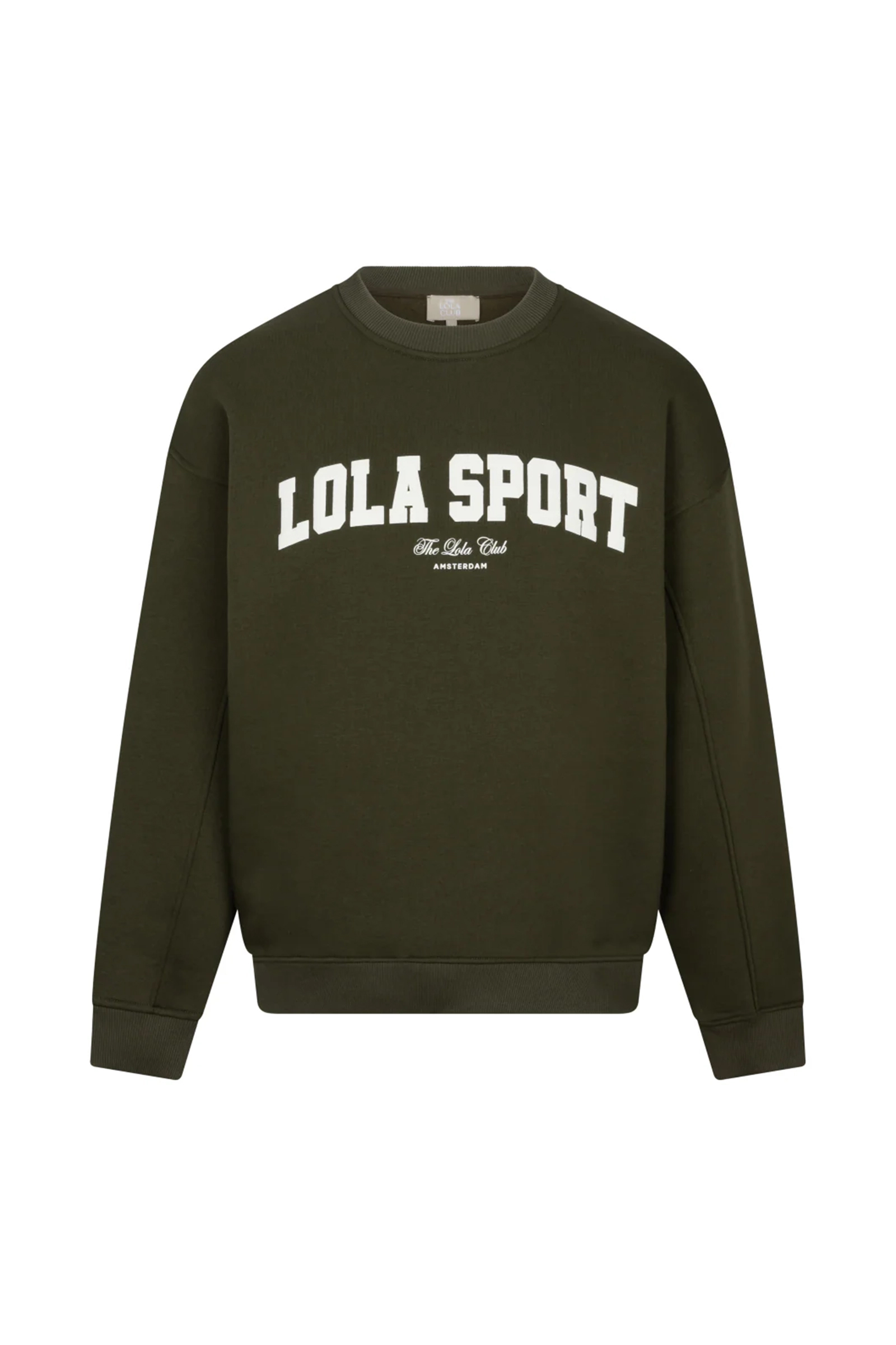 Fitness dames sweater groen