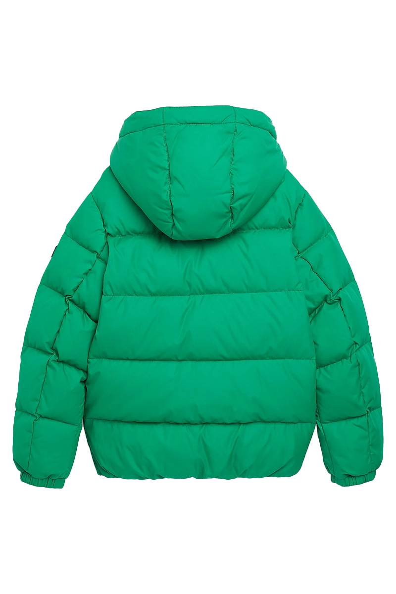 Aanpassen Afleiding Interpreteren Tommy Hilfiger Essential down jacket Groen-1 Voorwinden