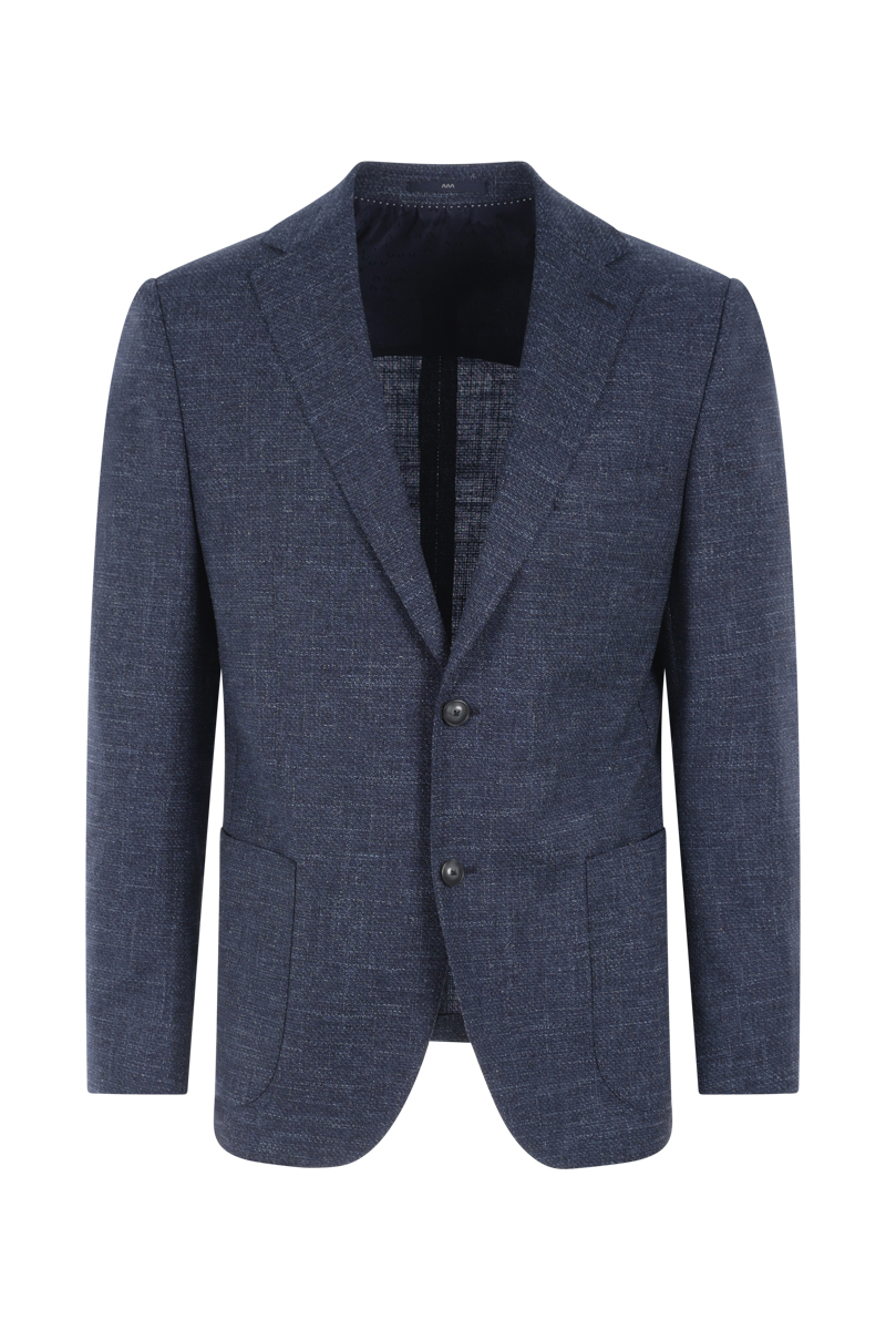 Heren colbert blauw