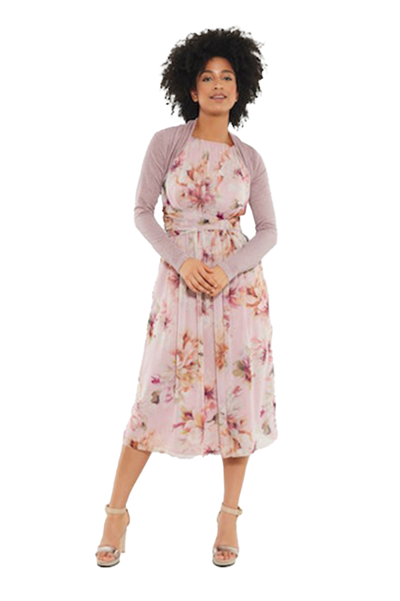 Dames vest rose