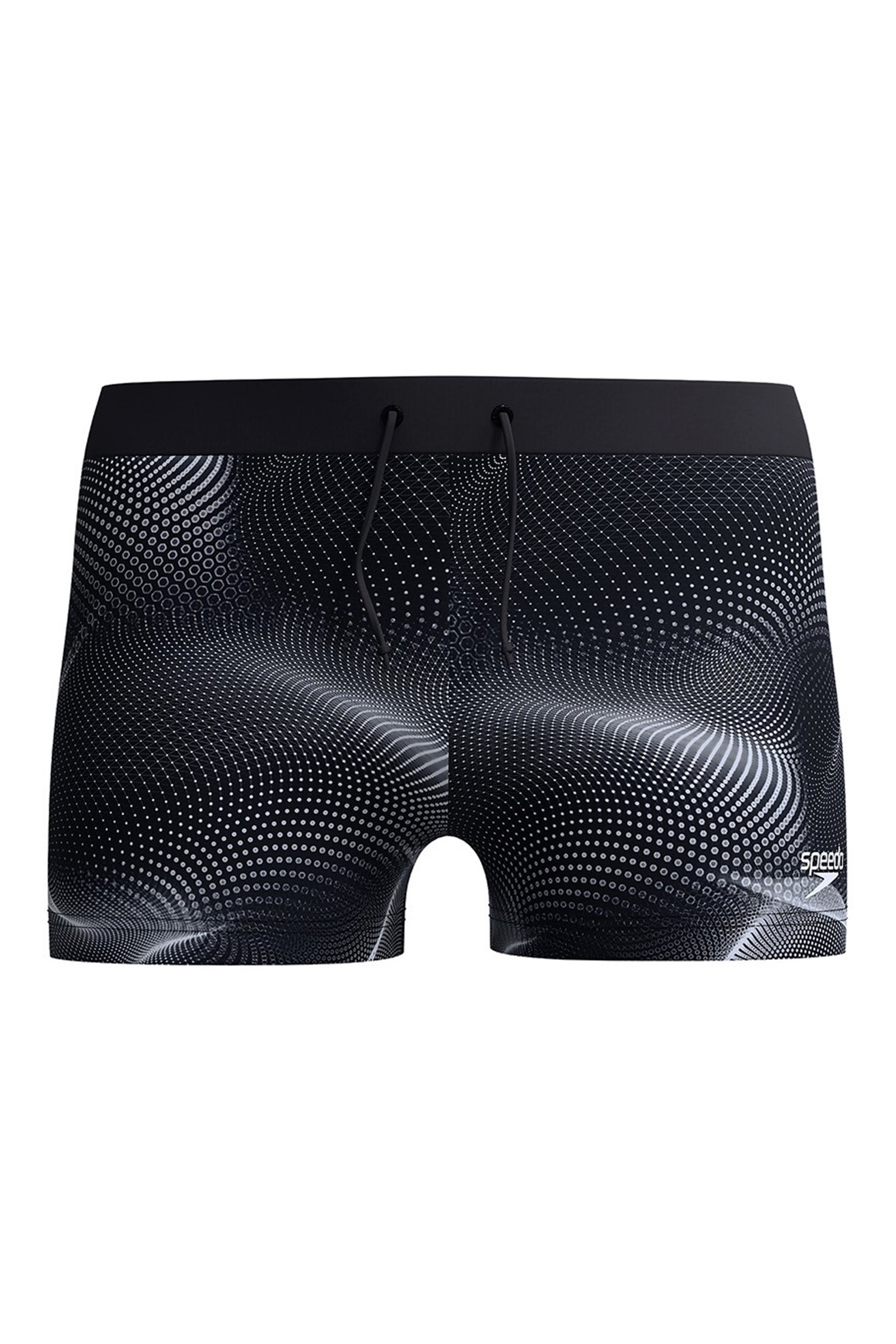 Bad/beach heren zwemslip mid zwart