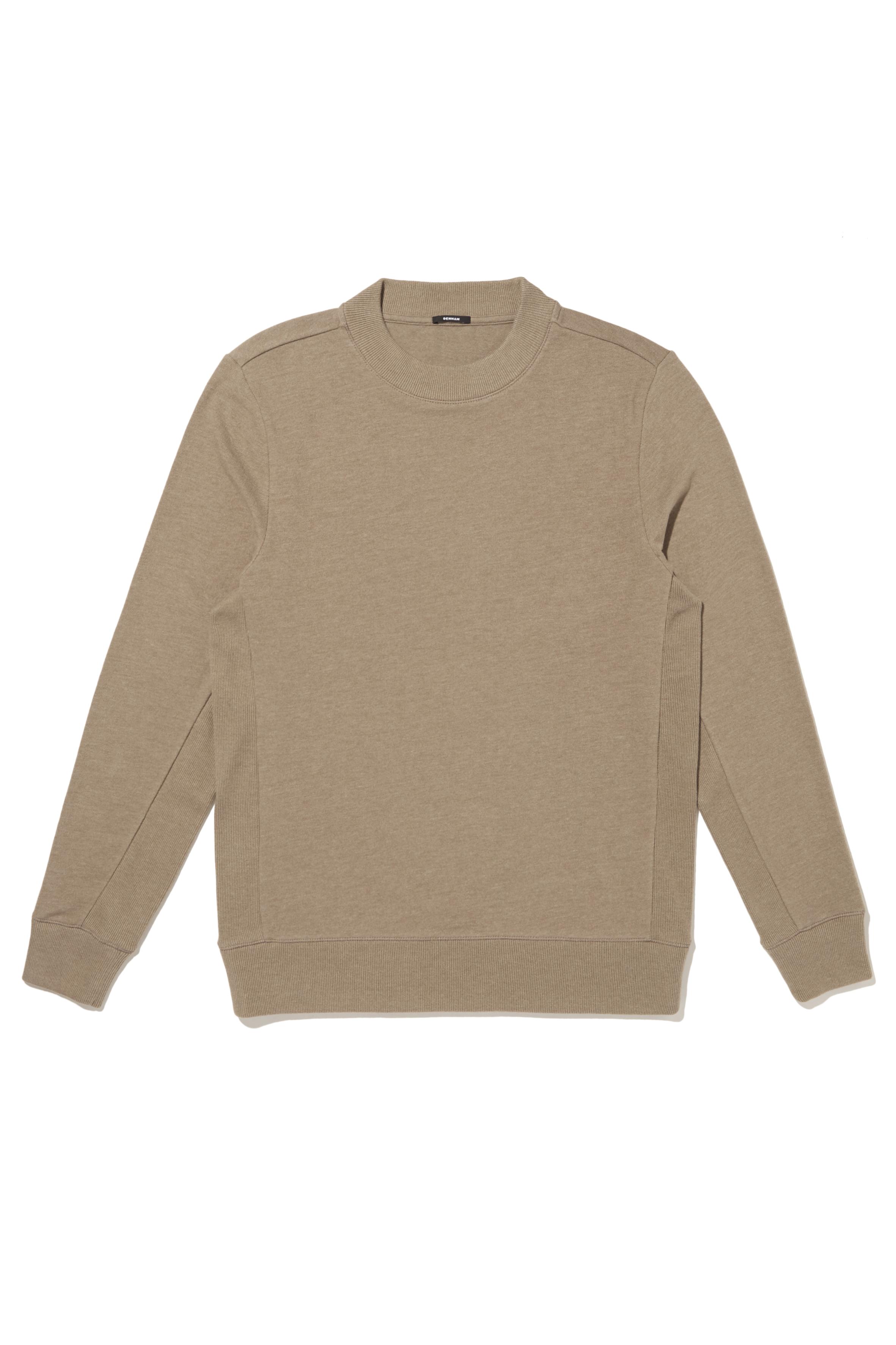 Denham ROGER CREW NECK CMJ bruin/beige-1 1