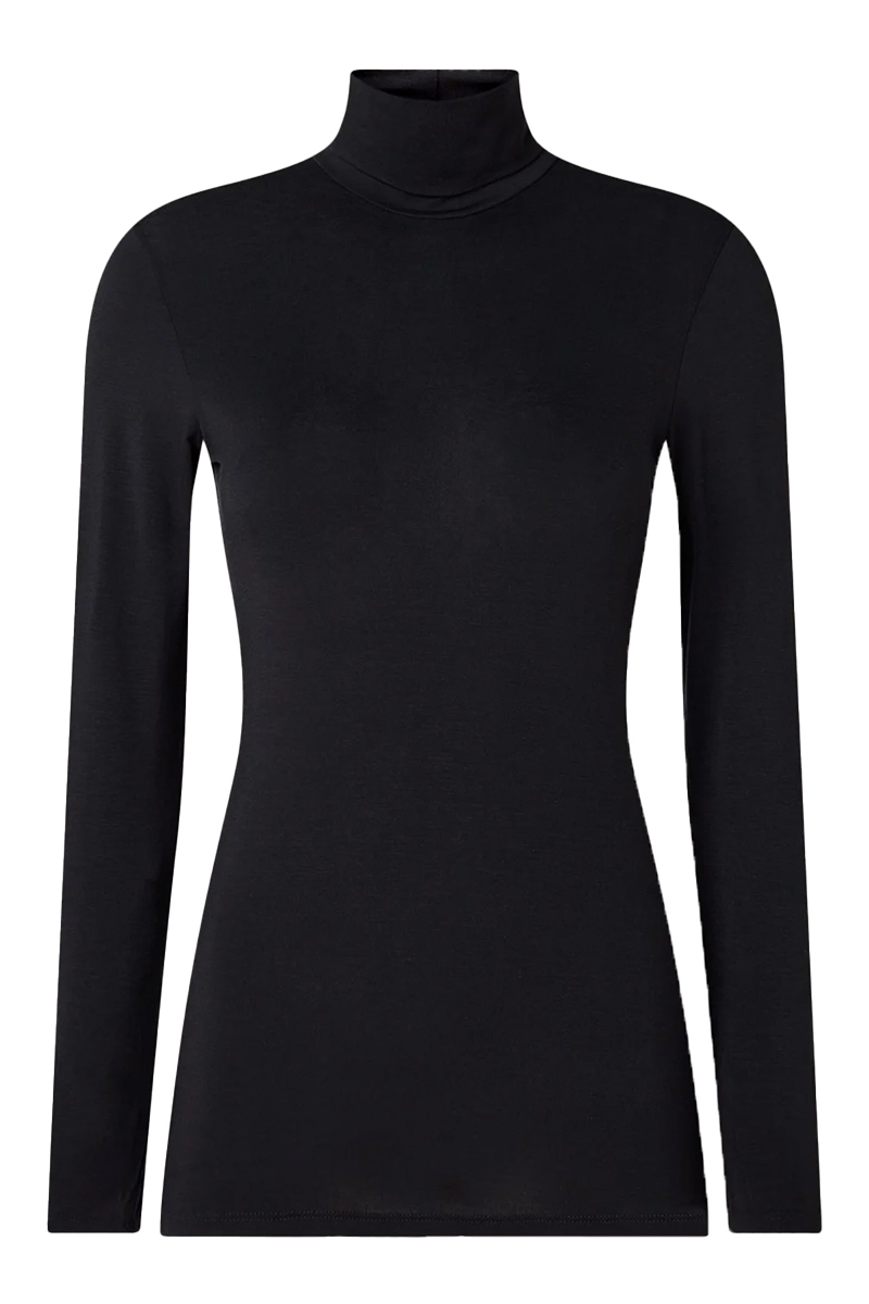 Lingerie dames t shirt lm zwart