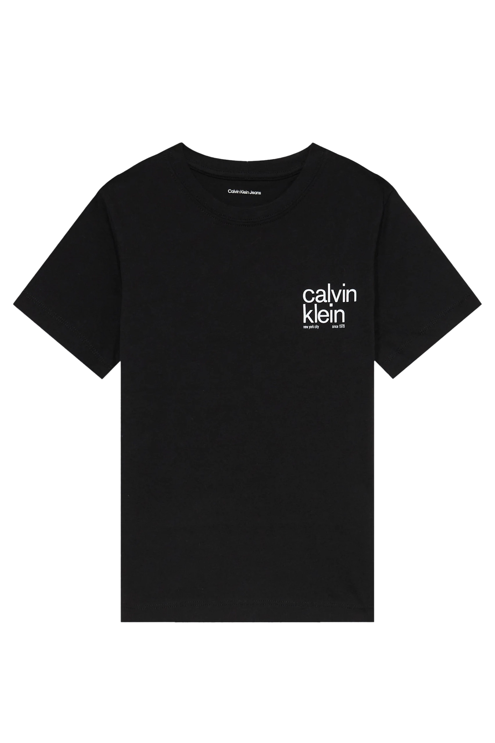 Jongens t-shirt korte mouw zwart